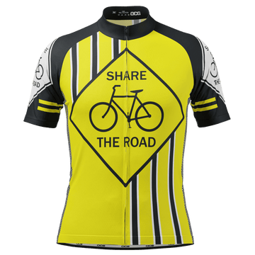 Men's Share the Road Short Sleeve Cycling Jersey