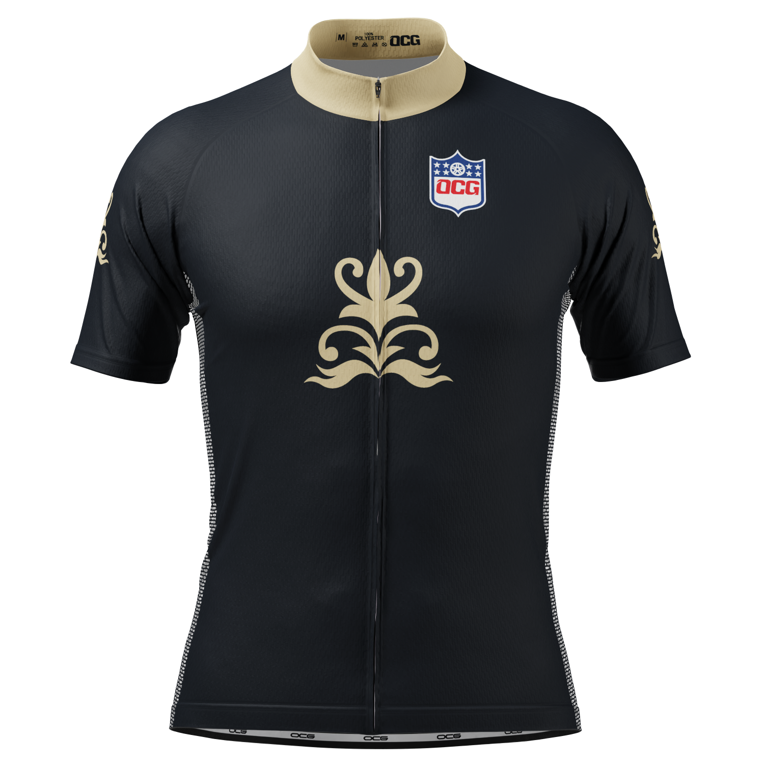 Men's New Orleans Football Short Sleeve Cycling Jersey