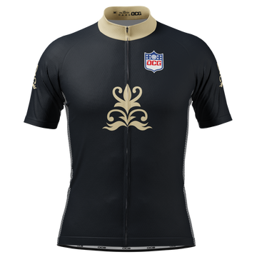 Men's New Orleans Football Short Sleeve Cycling Jersey