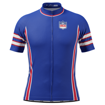 Men's Buffalo Football Short Sleeve Cycling Jersey