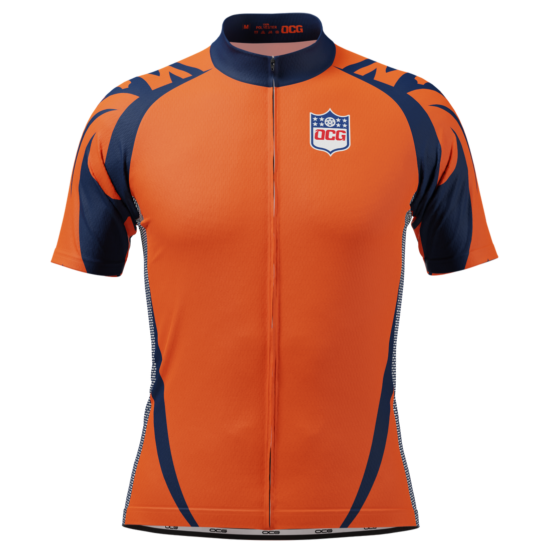 Men's Denver Football Short Sleeve Cycling Jersey