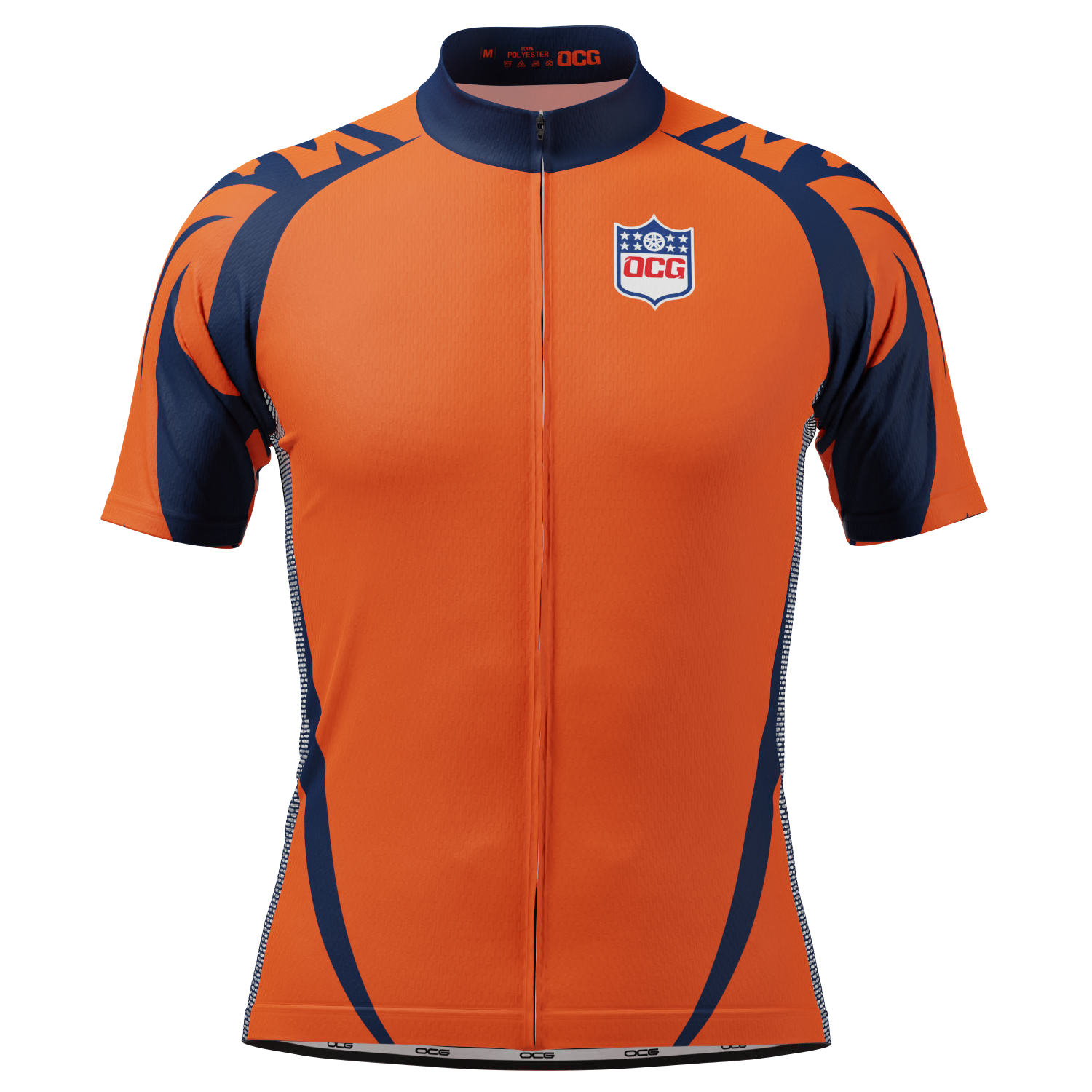 Men's Denver Football Short Sleeve Cycling Jersey