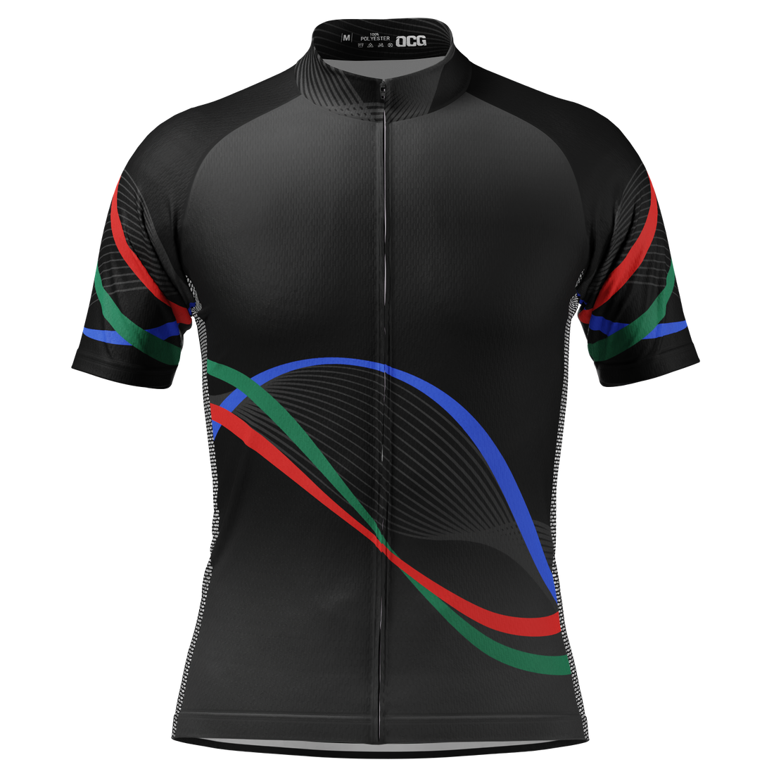 Men's Technical Waves Short Sleeve Cycling Jersey