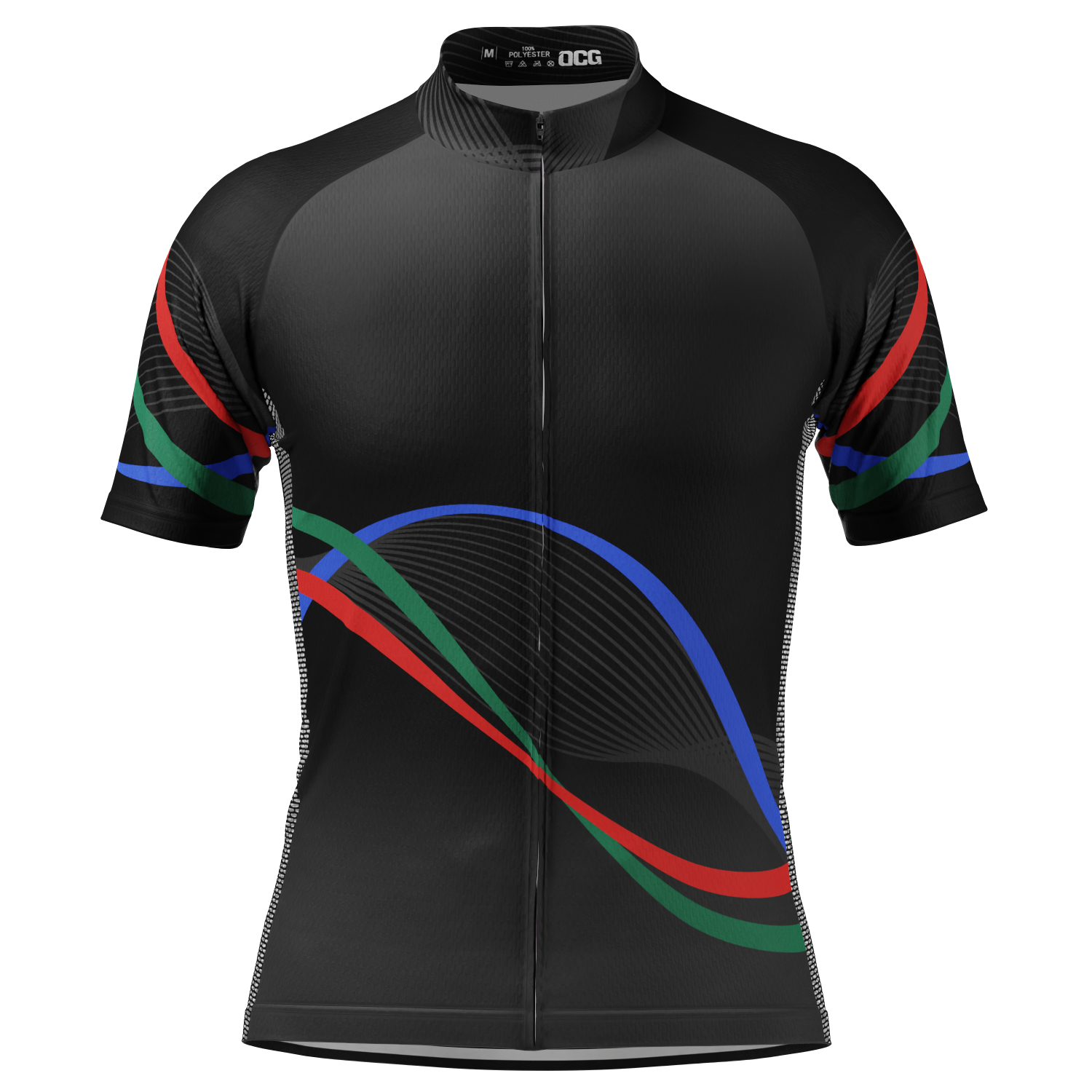 Men's Technical Waves Short Sleeve Cycling Jersey