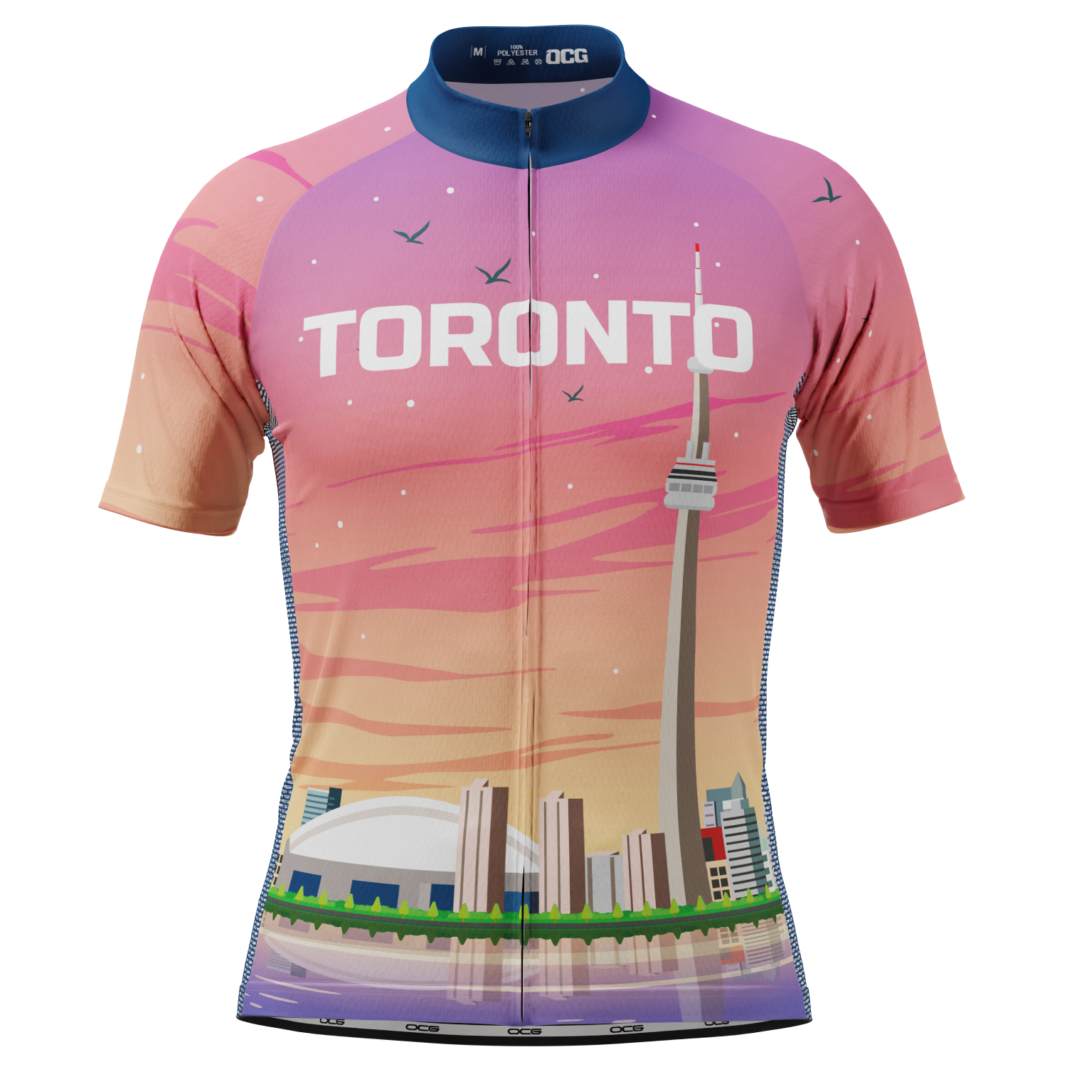 Men's Around The World - Toronto Short Sleeve Cycling Jersey