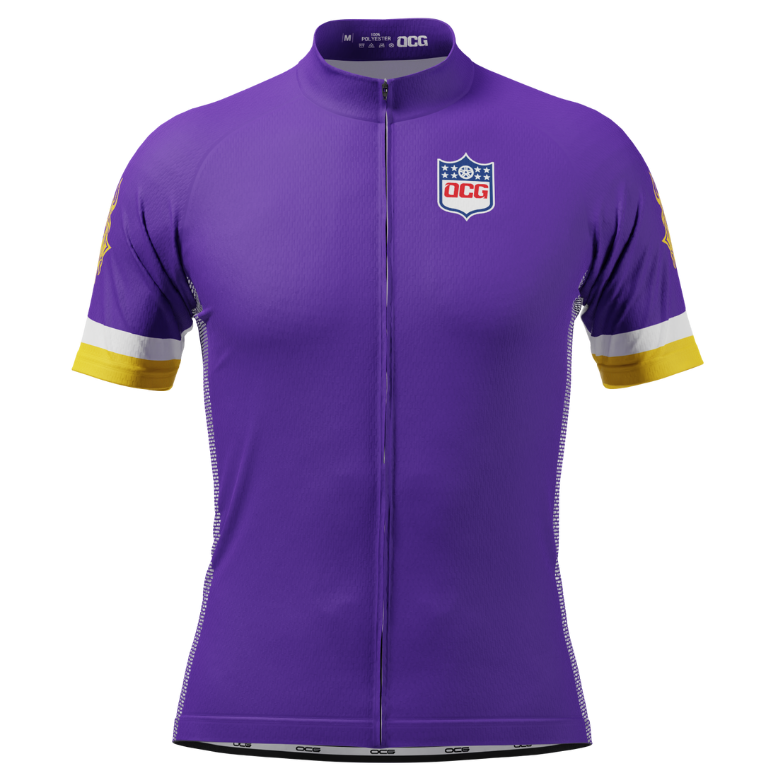 Men's Minnesota Football Short Sleeve Cycling Jersey