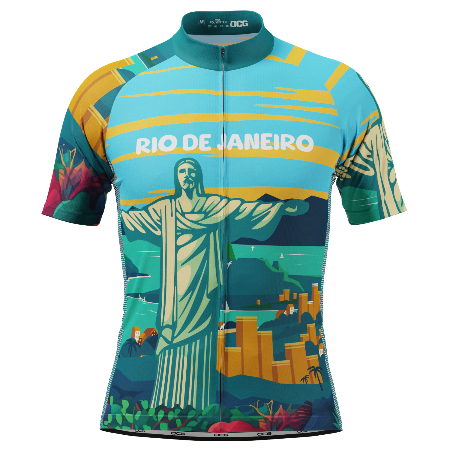 Men's Around The World - Rio de Janeiro Short Sleeve Cycling Jersey