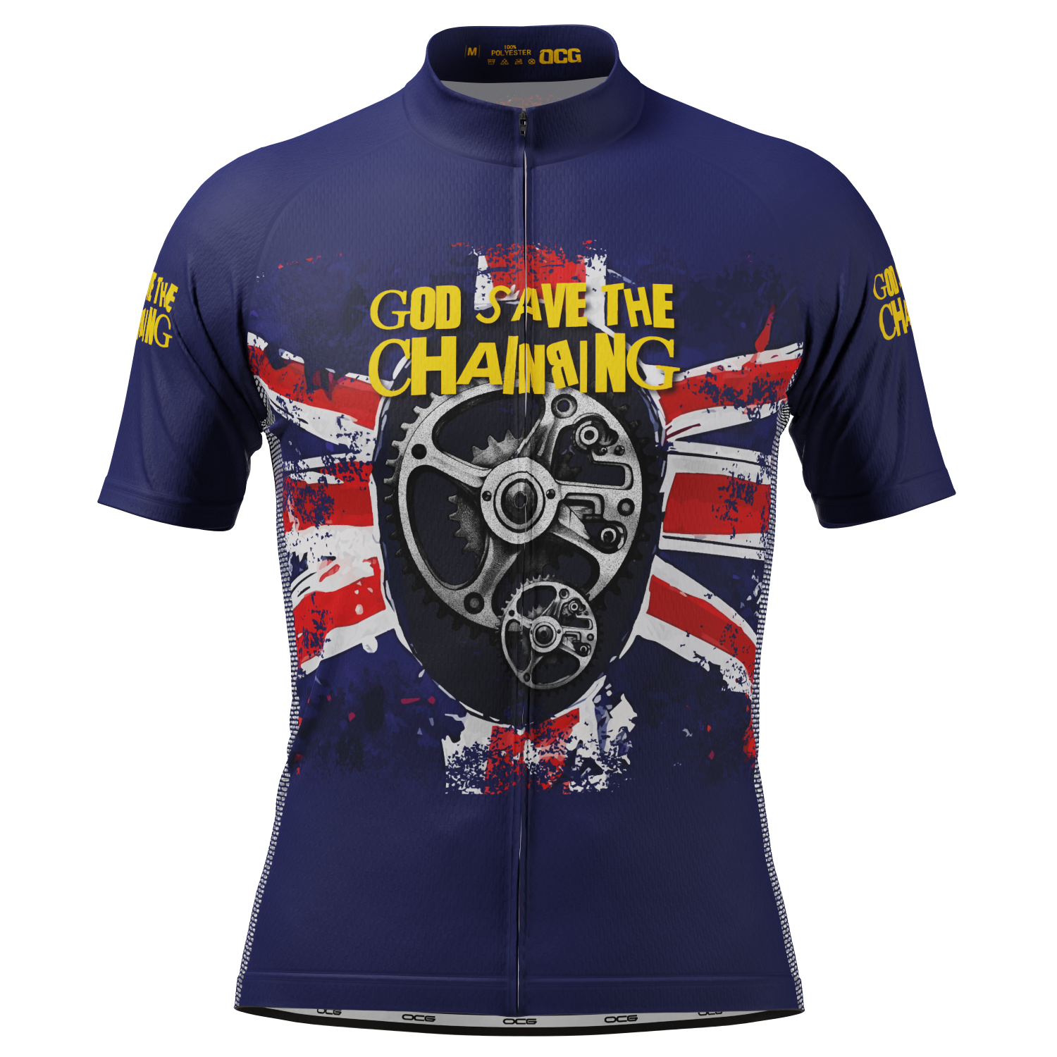 Men's God Save The Chainring Short Sleeve Cycling Jersey