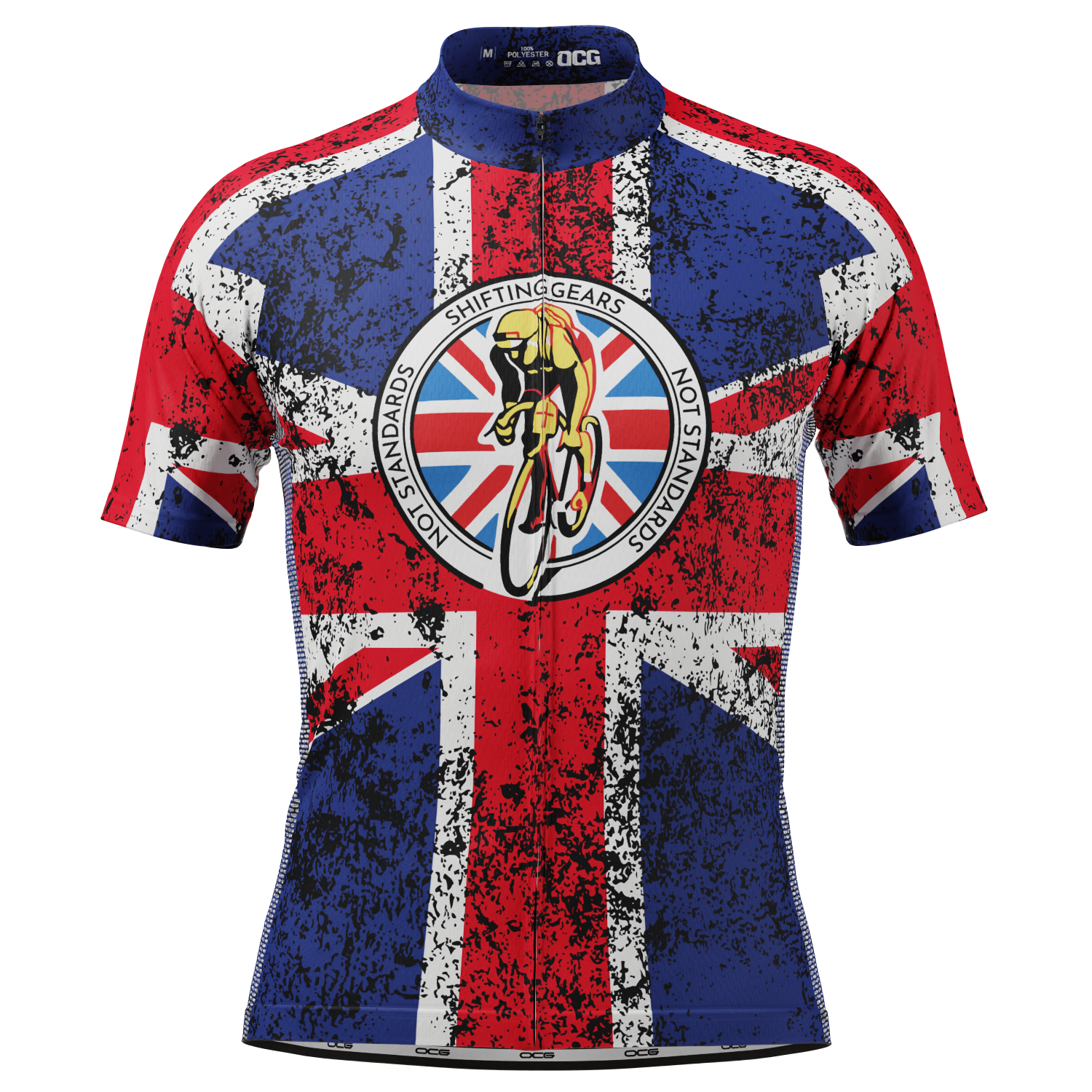 Men's  Shifting Gears Not Standards Short Sleeve Cycling Jersey