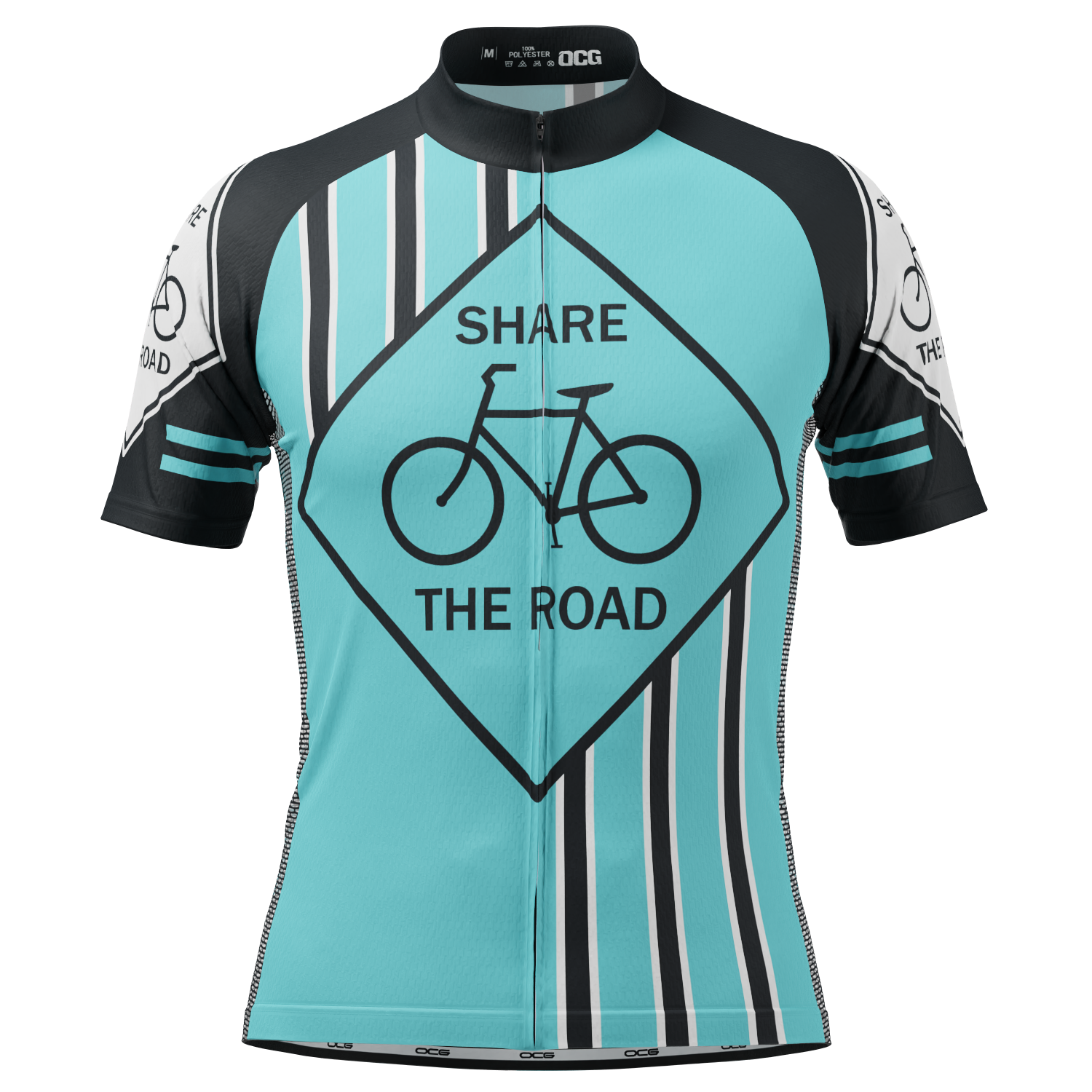 Men's Share the Road Short Sleeve Cycling Jersey