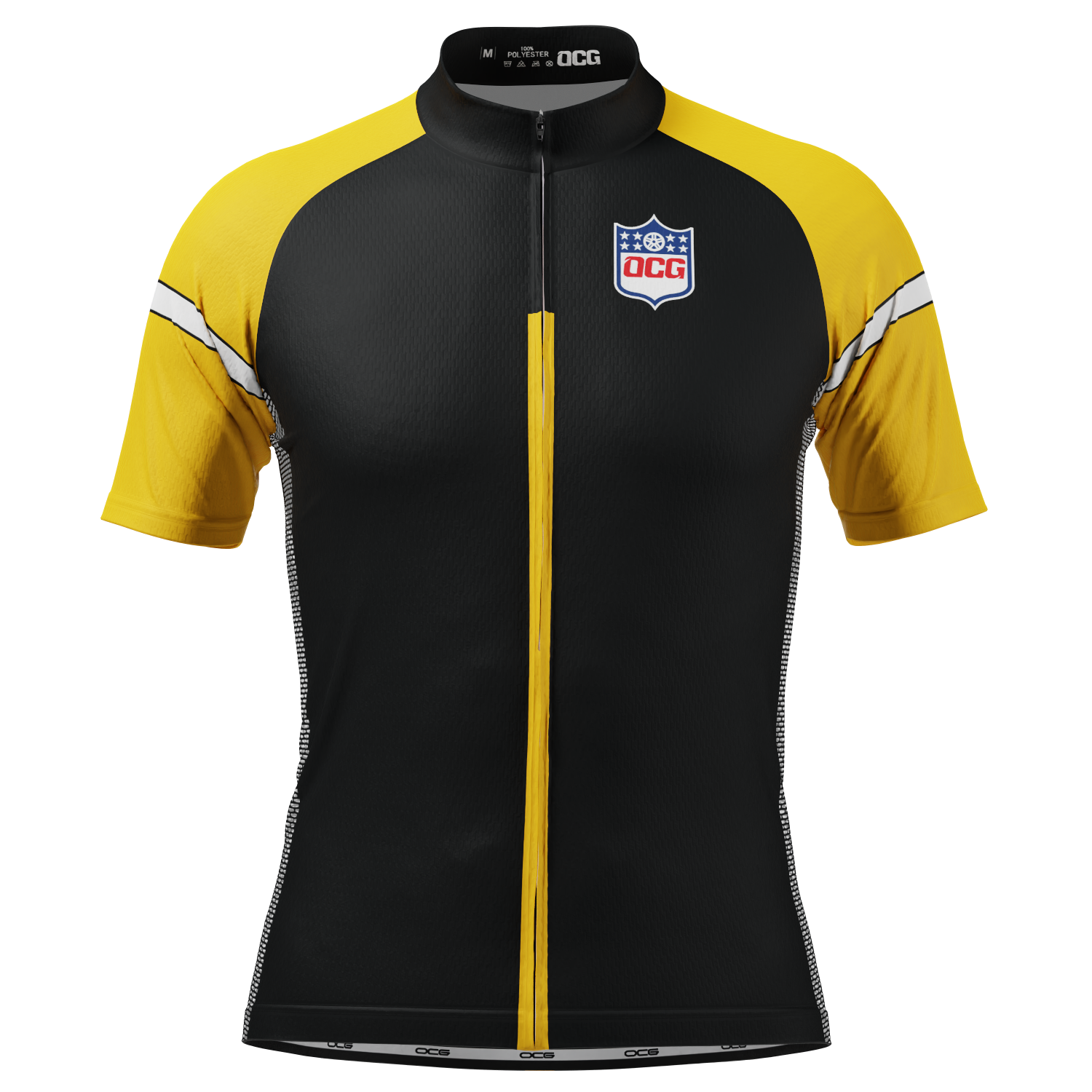 Men's Pittsburg Football Short Sleeve Cycling Jersey