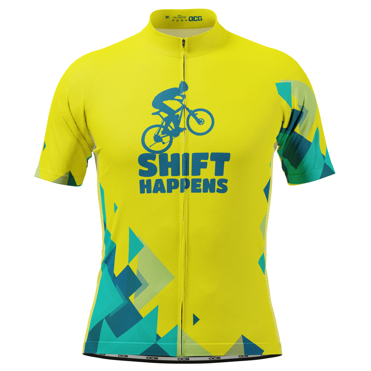 Men's Shift Happens, Embrace It In Style! Short Sleeve Cycling Jersey