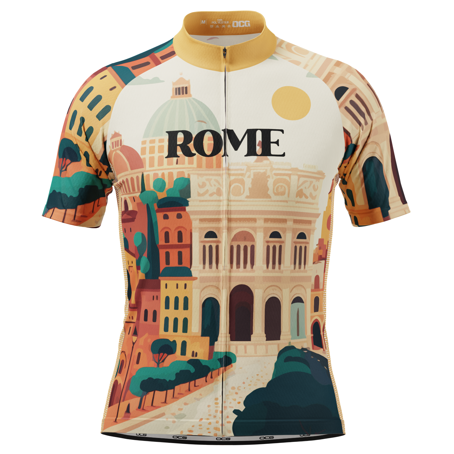 Men's Around The World - Rome Short Sleeve Cycling Jersey