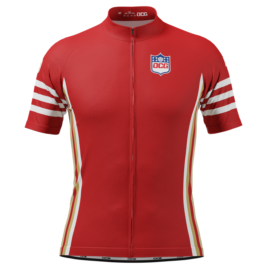 Men's San Francisco Football Short Sleeve Cycling Jersey