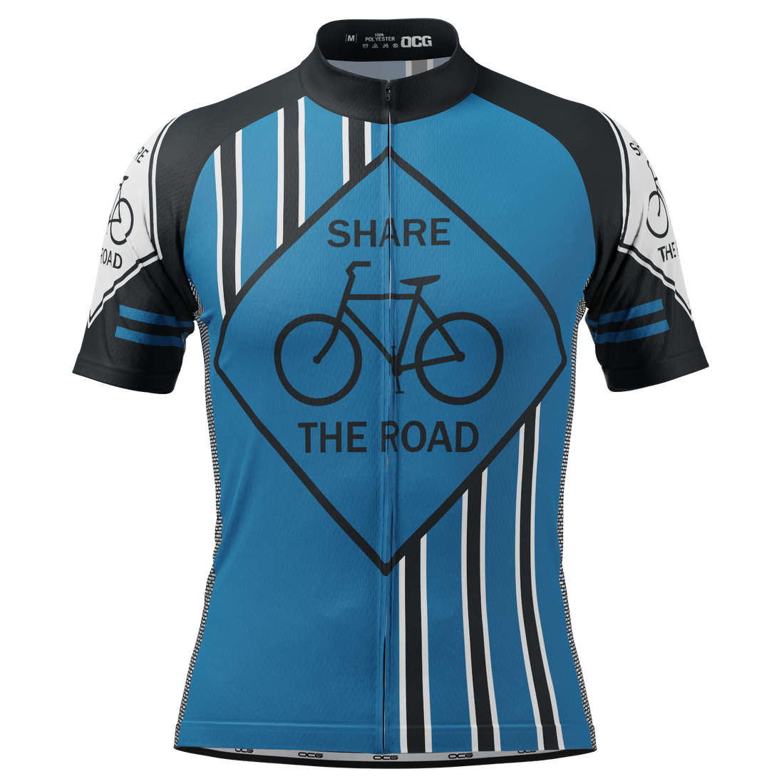 Men's Share the Road Short Sleeve Cycling Jersey