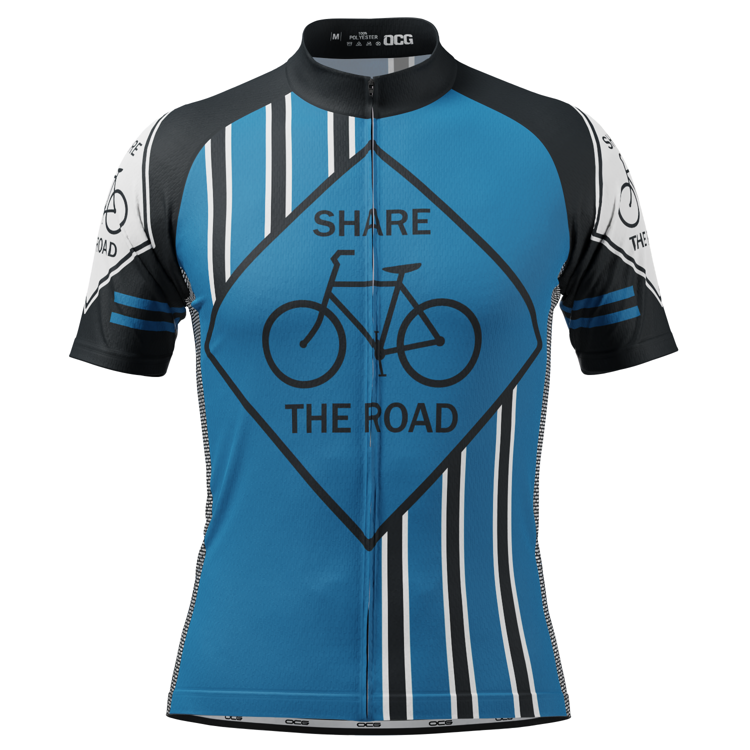 Men's Share the Road Short Sleeve Cycling Jersey