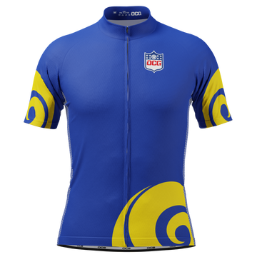 Men's Los Angeles Football Short Sleeve Cycling Jersey