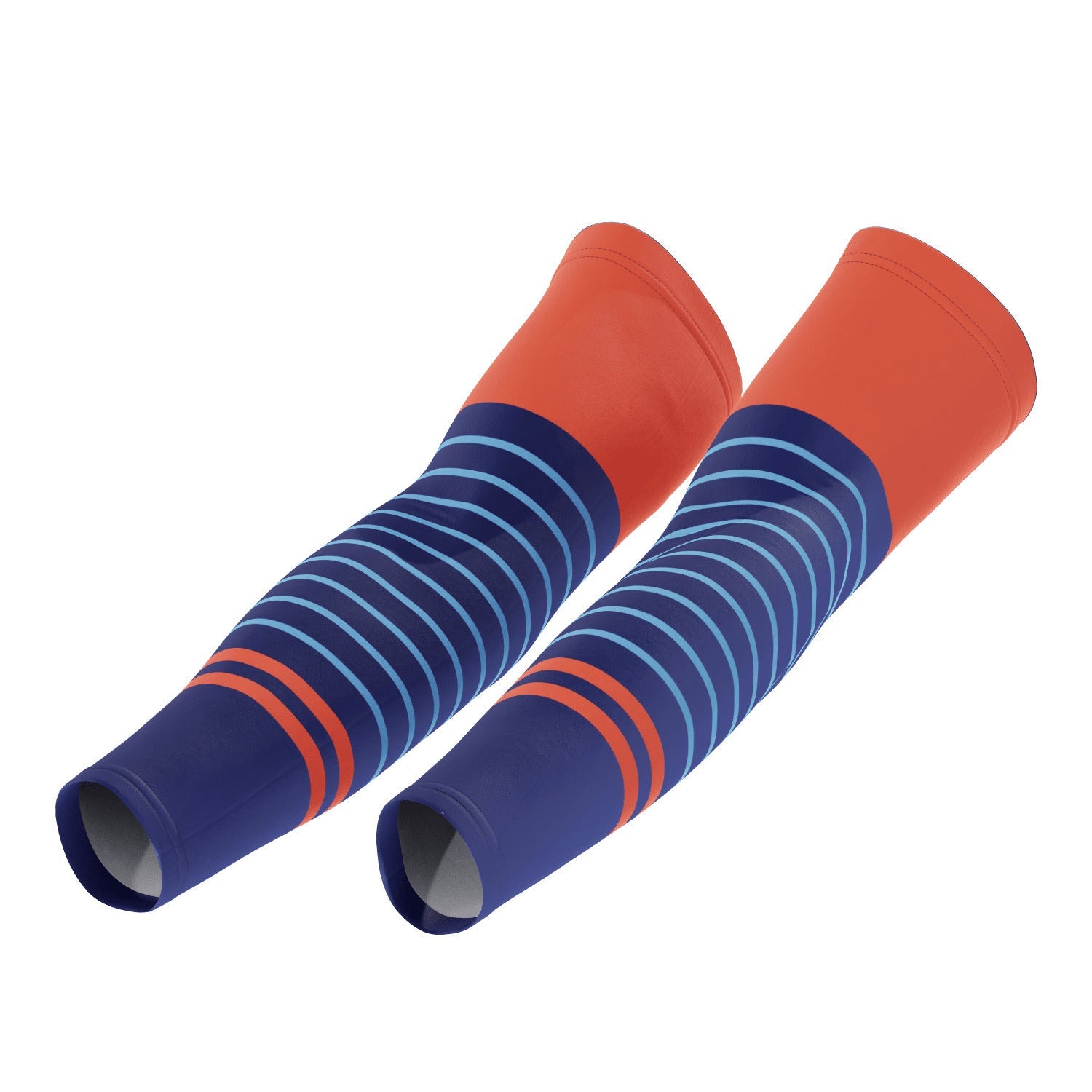 Men's Striped For Speed Quick Dry Cycling Arm-Warmers