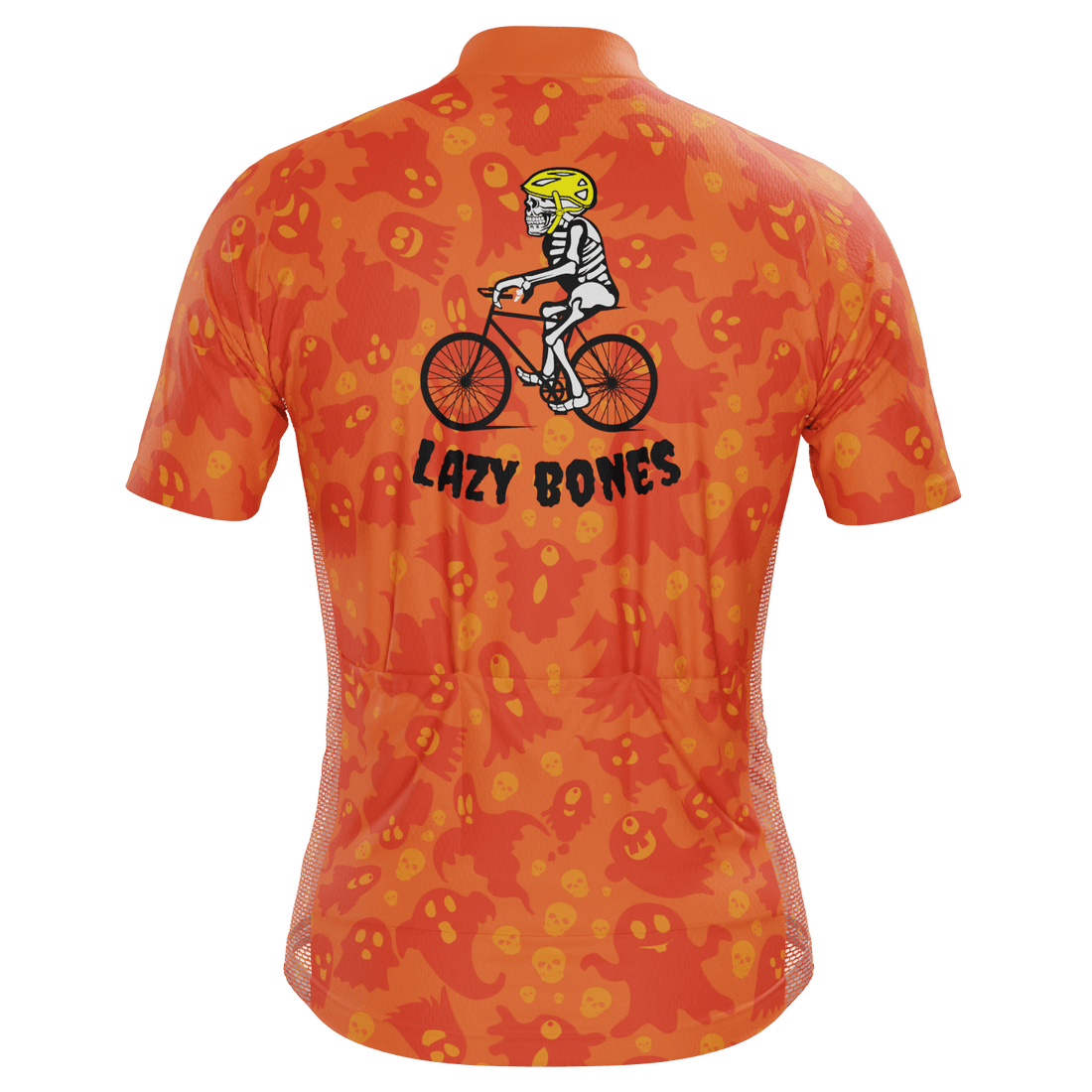 Men's Lazy Bones Short Sleeve Cycling Jersey
