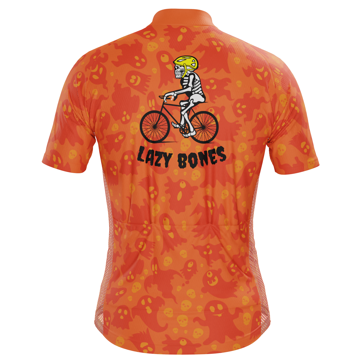 Men's Lazy Bones Short Sleeve Cycling Jersey