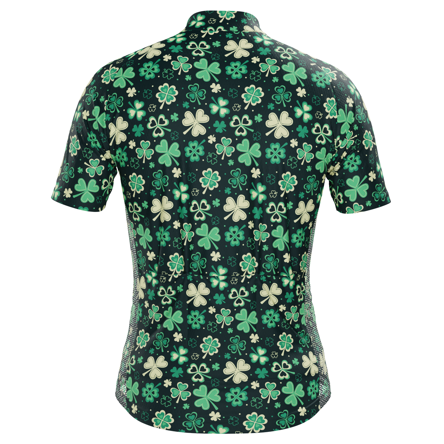 Men's Shamrocks & Clovers Short Sleeve Cycling Jersey