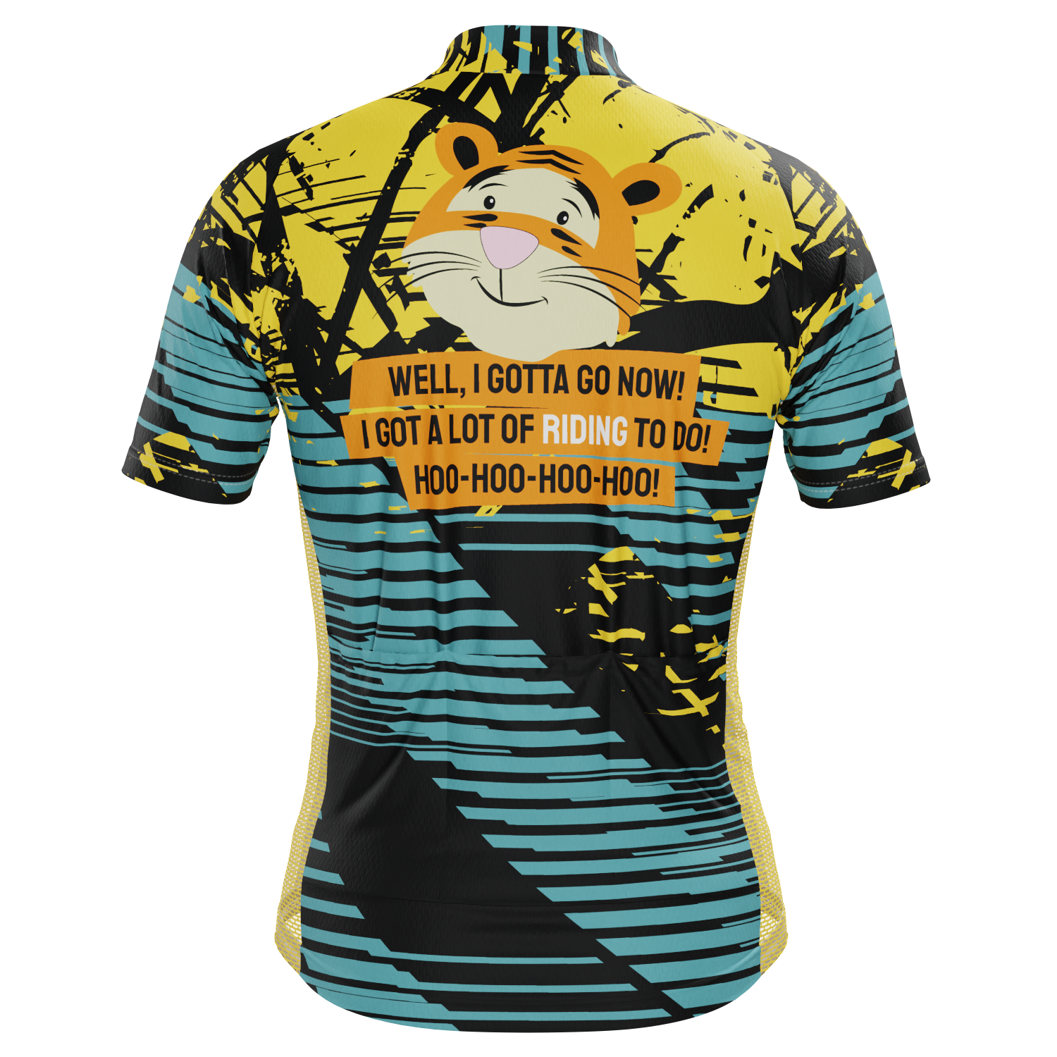 Men's Tigger Ridding Short Sleeve Cycling Jersey
