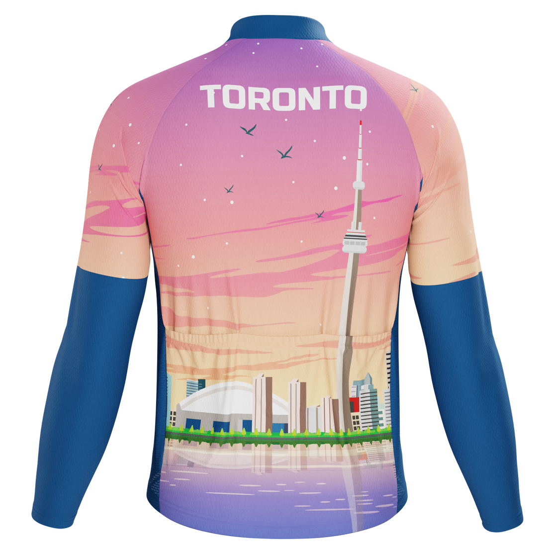 Men's Around The World - Toronto Long Sleeve Cycling Jersey