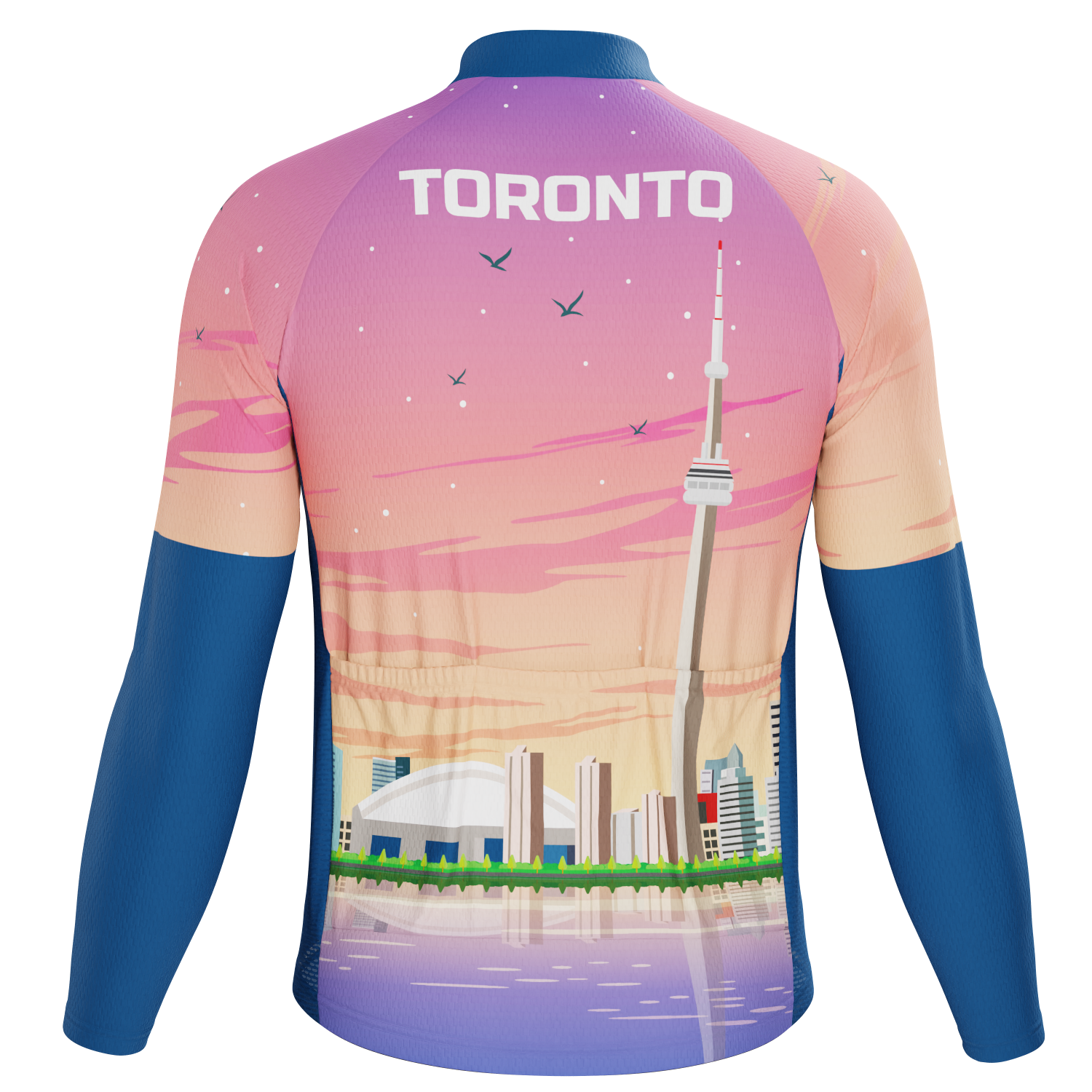 Men's Around The World - Toronto Long Sleeve Cycling Jersey