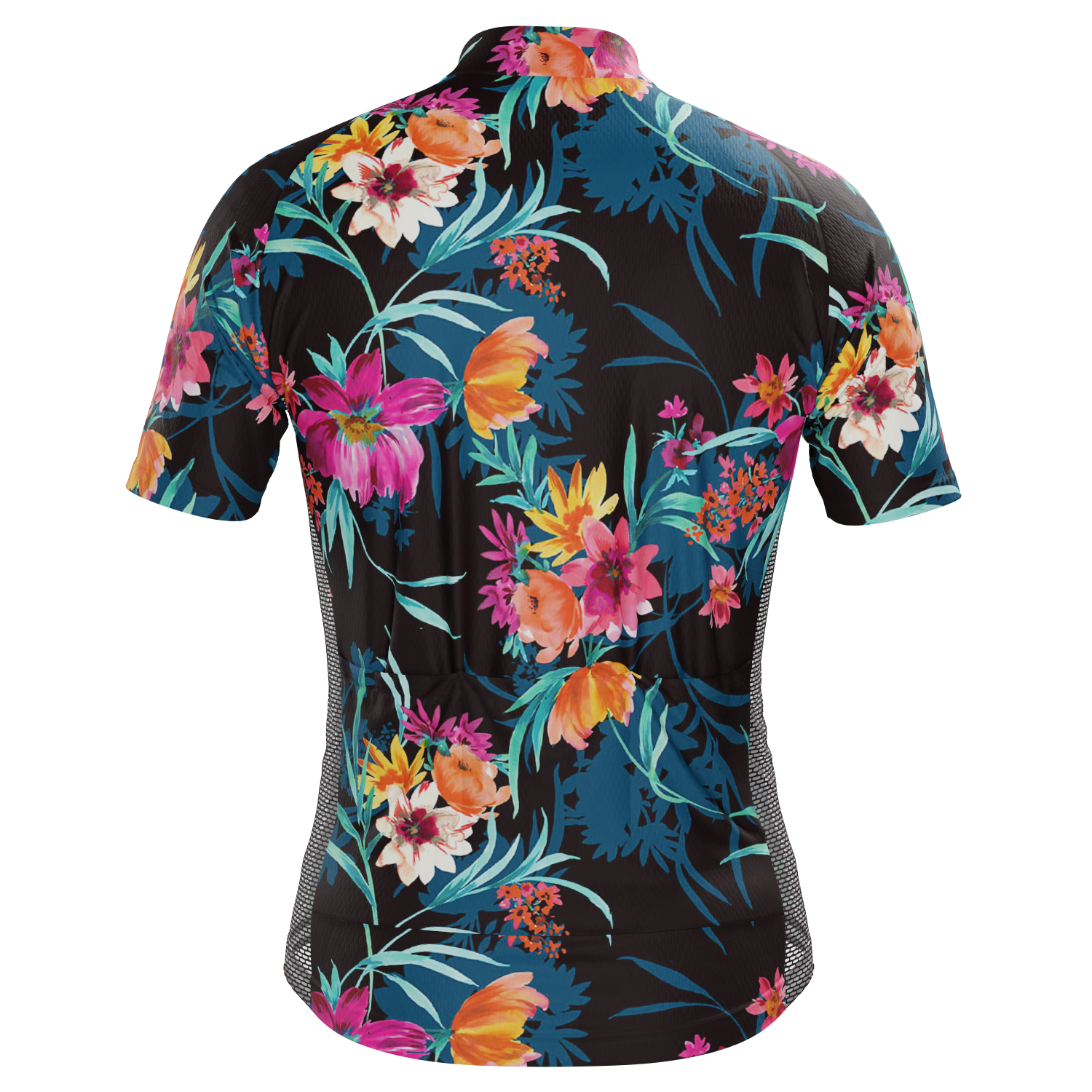 Men's Tropical Bloom Short Sleeve Cycling Jersey