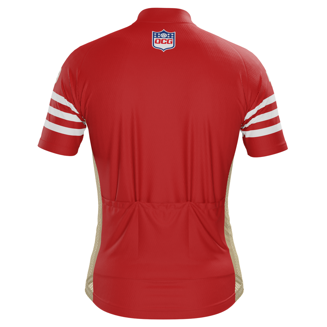 Men's San Francisco Football Short Sleeve Cycling Jersey