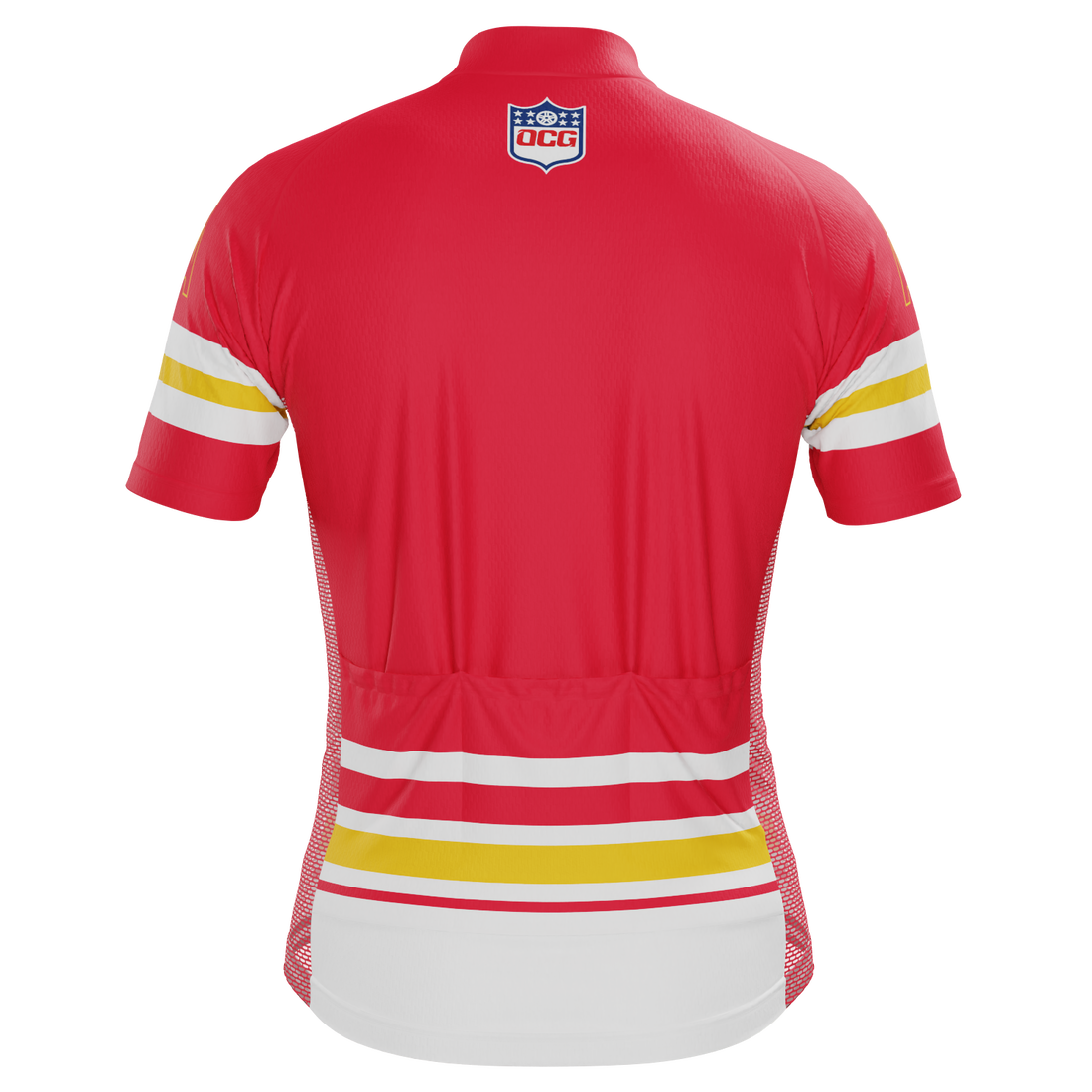 Men's Kansas Football Short Sleeve Cycling Jersey
