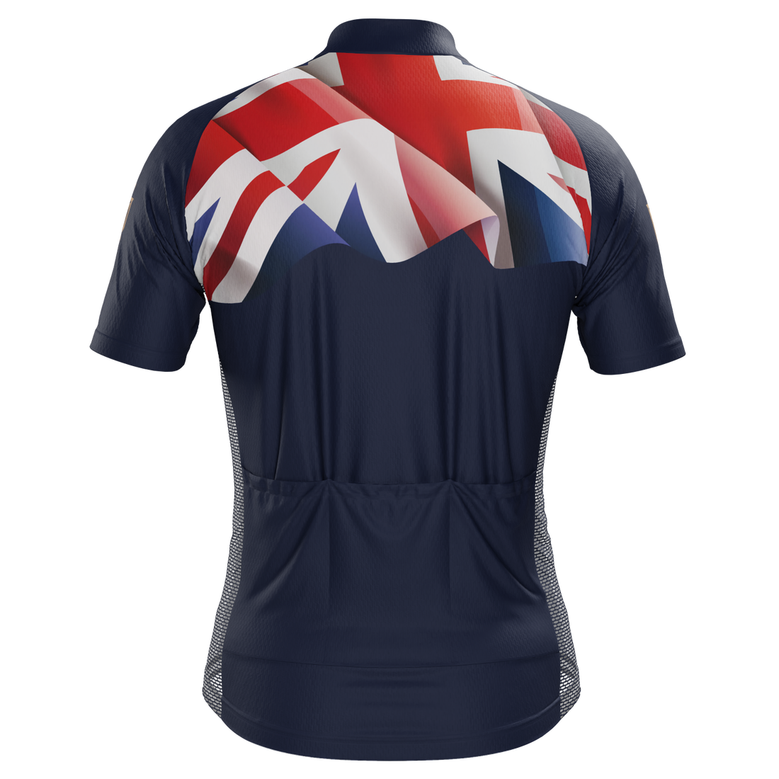 Men's UK Flag Short Sleeve Cycling Jersey