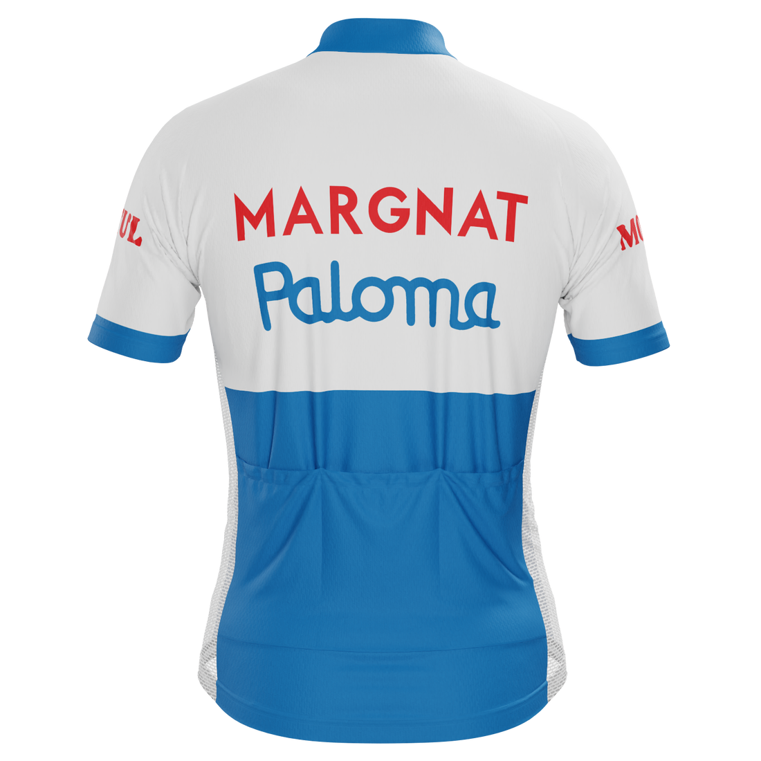 Men's Retro 1962 Team Margnat Paloma Short Sleeve Cycling Jersey