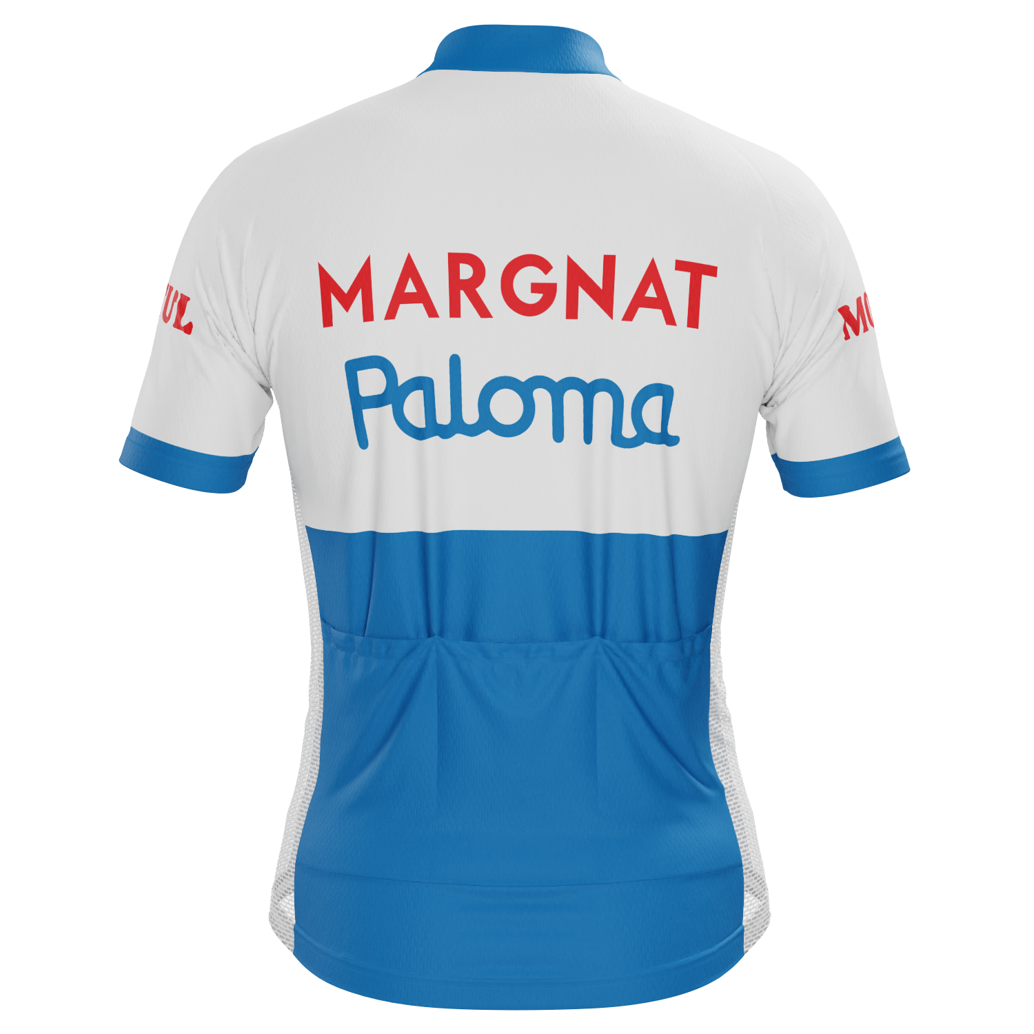 Men's Retro 1962 Team Margnat Paloma Short Sleeve Cycling Jersey