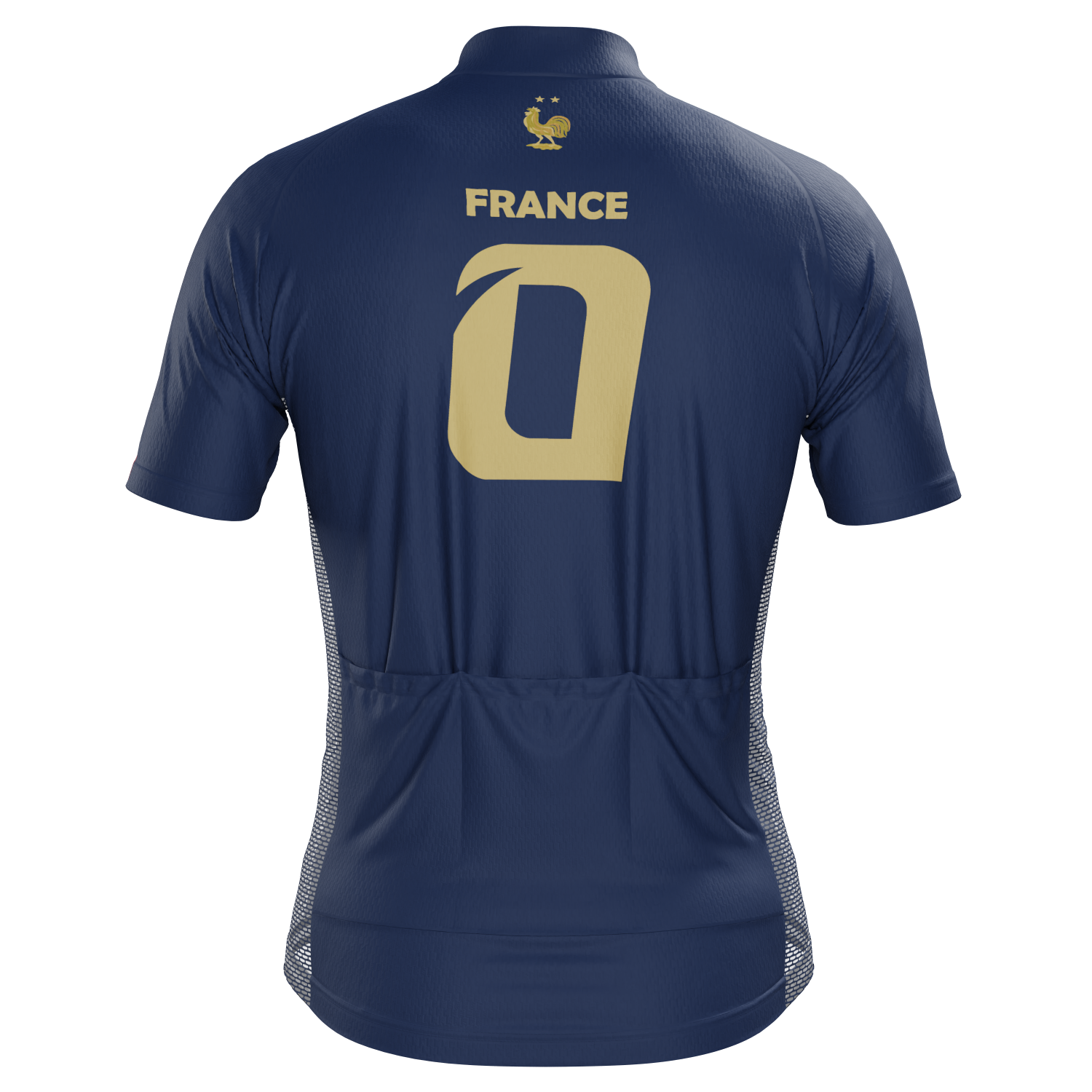 Men's France Soccer Short Sleeve Cycling Jersey