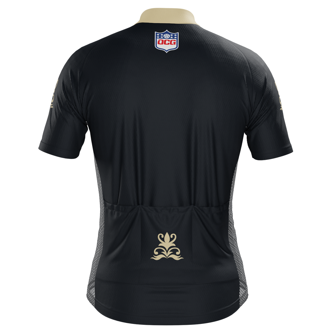 Men's New Orleans Football Short Sleeve Cycling Jersey