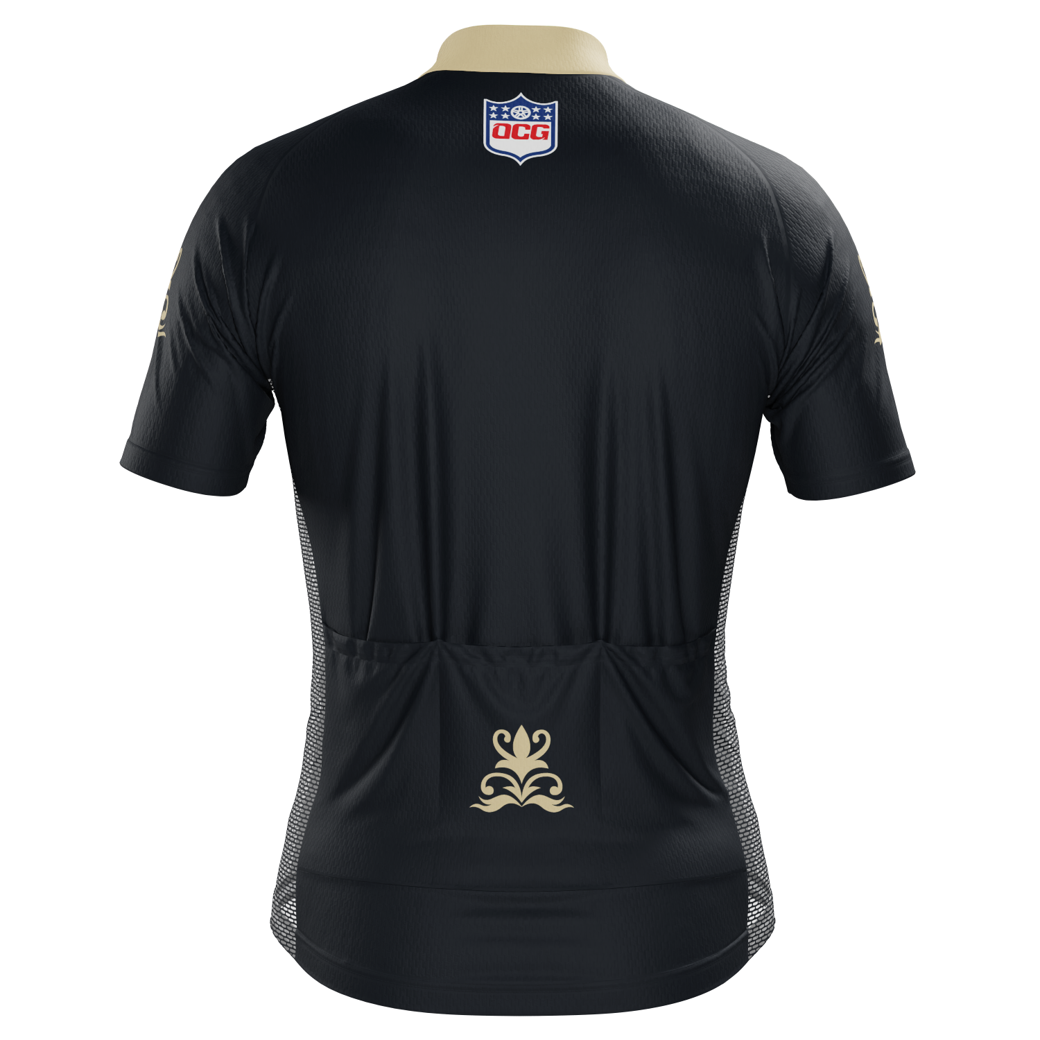 Men's New Orleans Football Short Sleeve Cycling Jersey