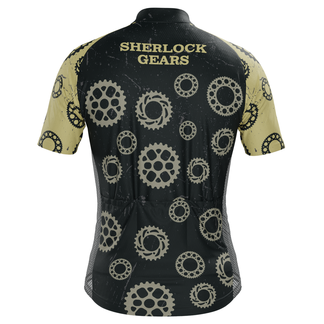Men's Sherlock Gears Short Sleeve Cycling Jersey