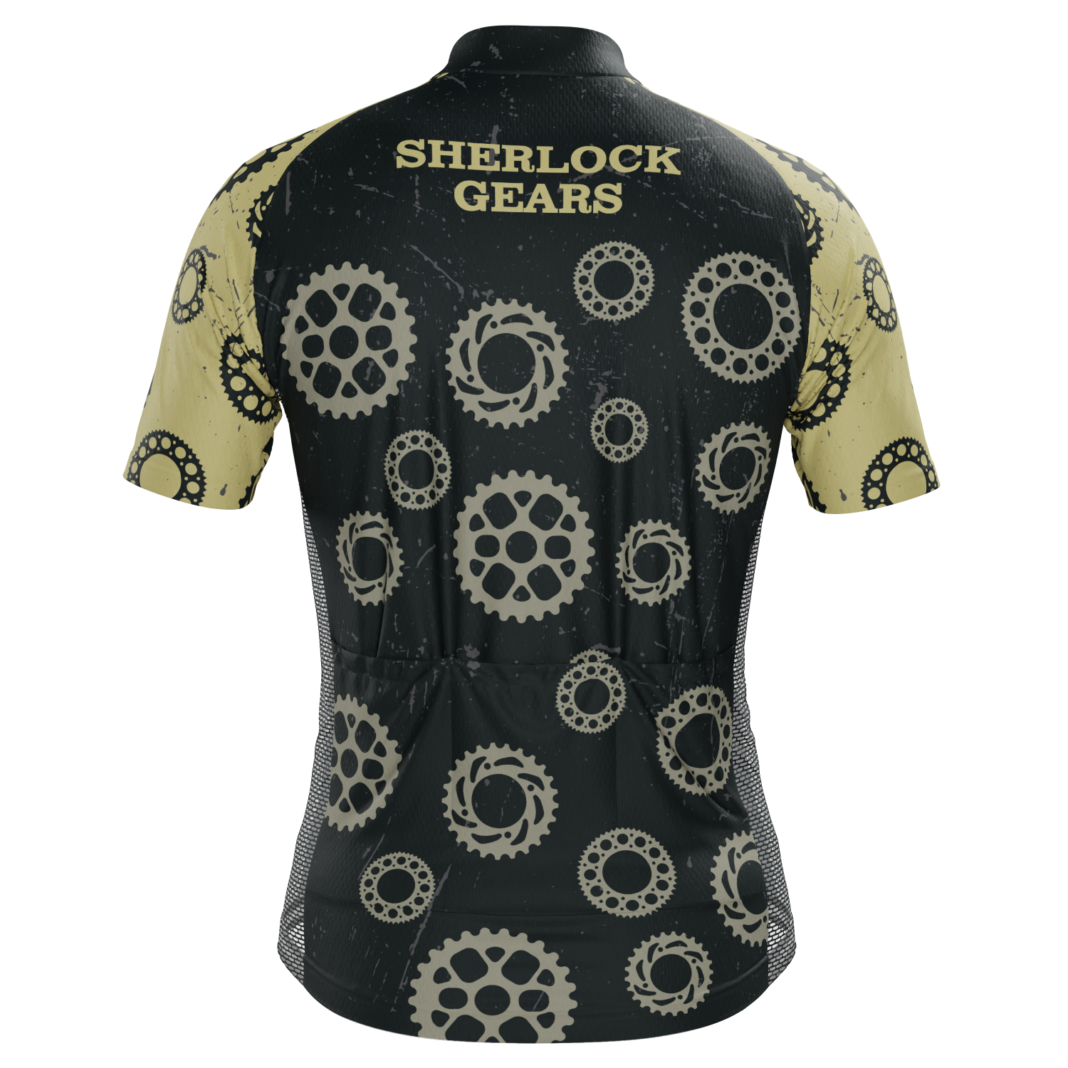Men's Sherlock Gears Short Sleeve Cycling Jersey