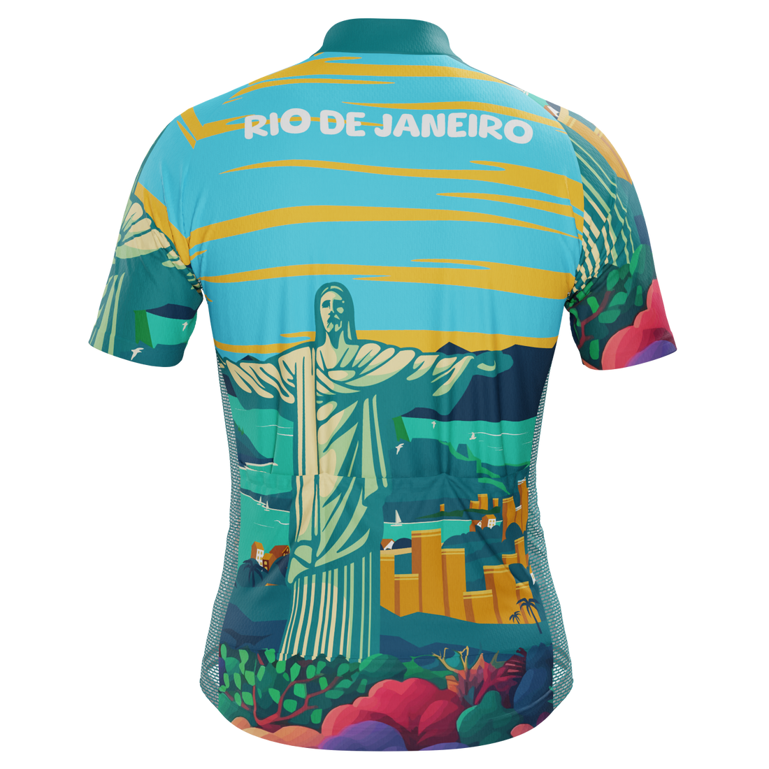 Men's Around The World - Rio de Janeiro Short Sleeve Cycling Jersey