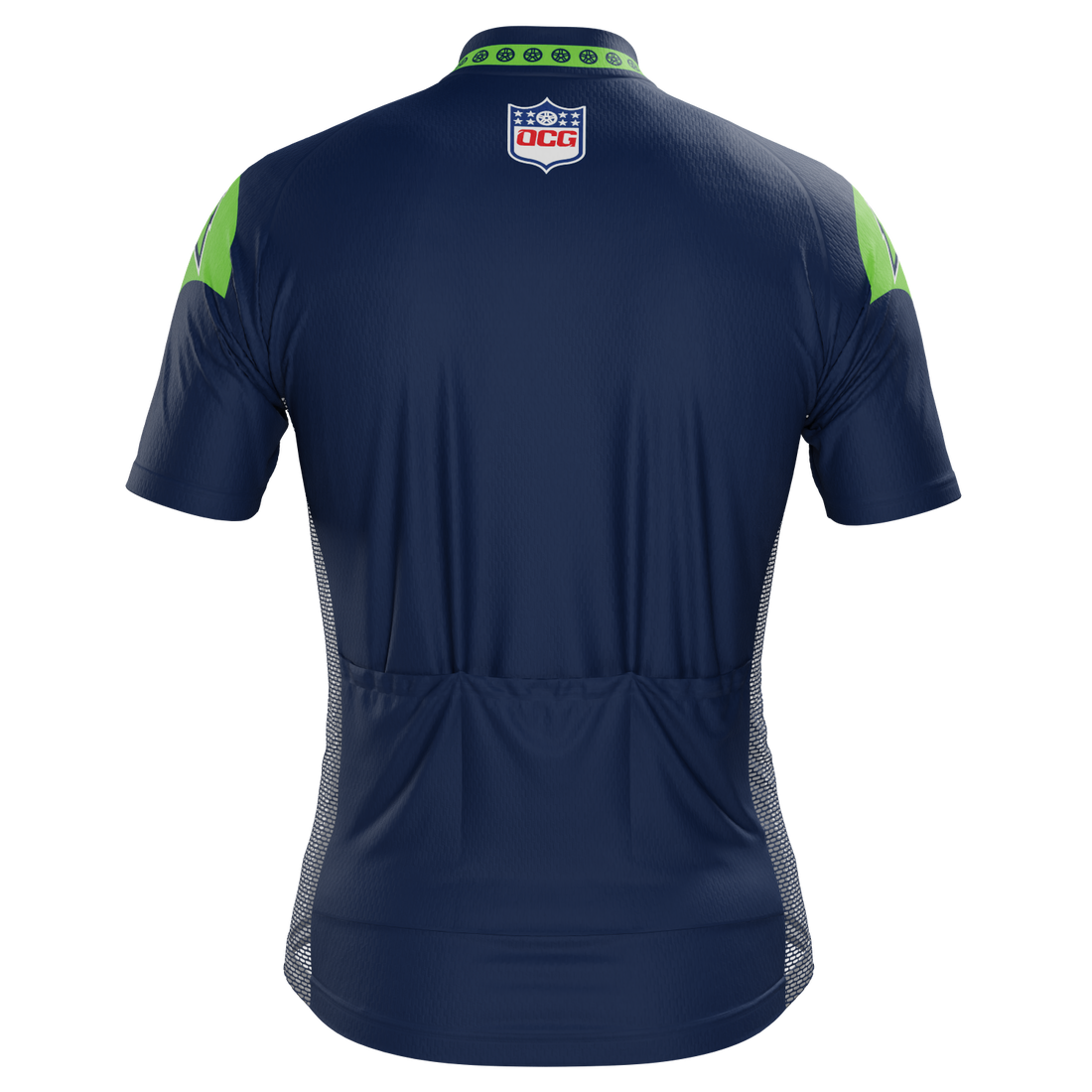 Men's Seattle Football Short Sleeve Cycling Jersey