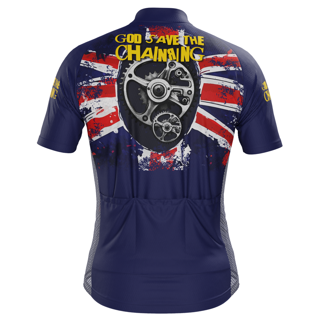 Men's God Save The Chainring Short Sleeve Cycling Jersey
