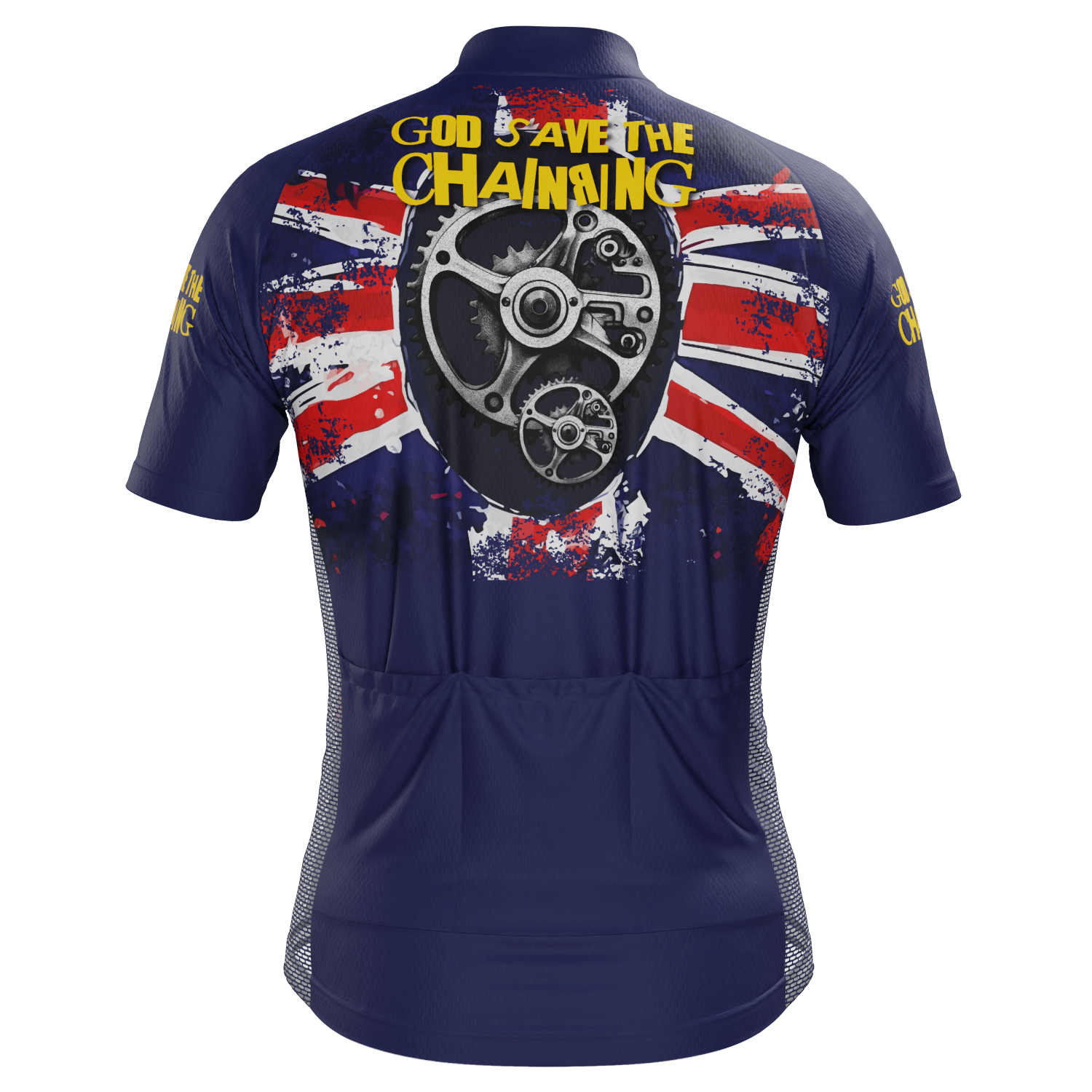 Men's God Save The Chainring Short Sleeve Cycling Jersey