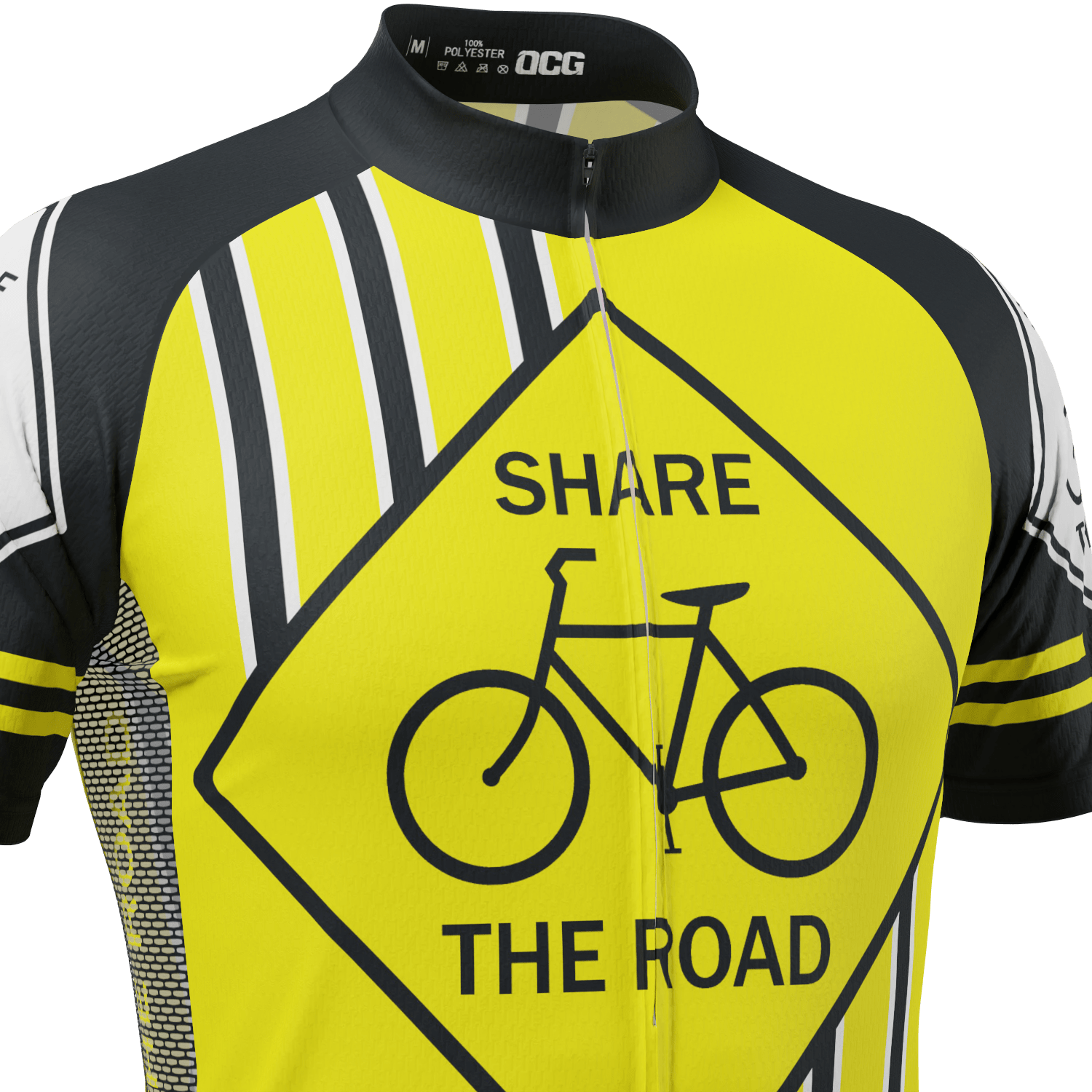 Men's Share the Road Short Sleeve Cycling Jersey