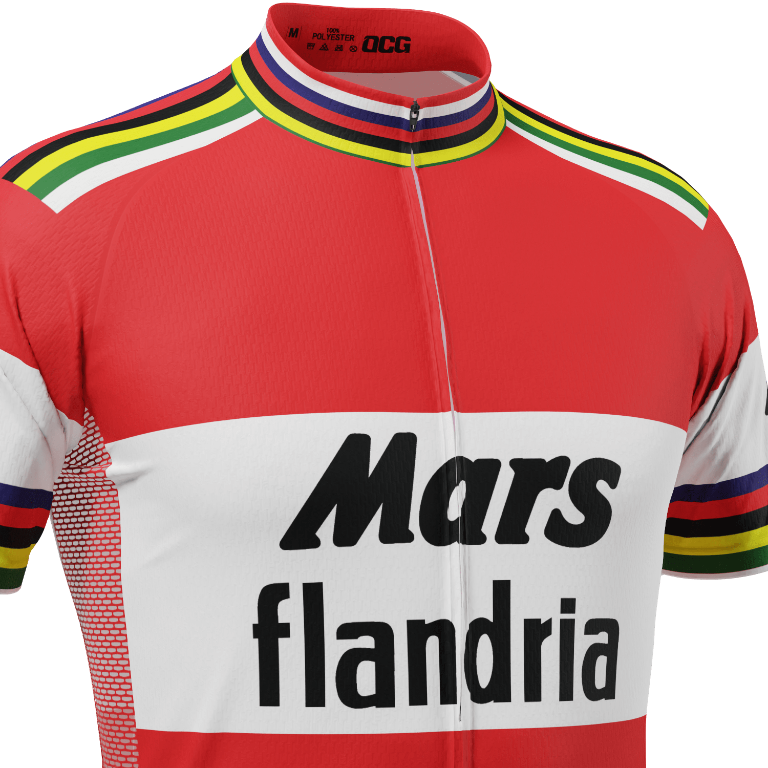 Men's Retro Flanders Short Sleeve Cycling Jersey