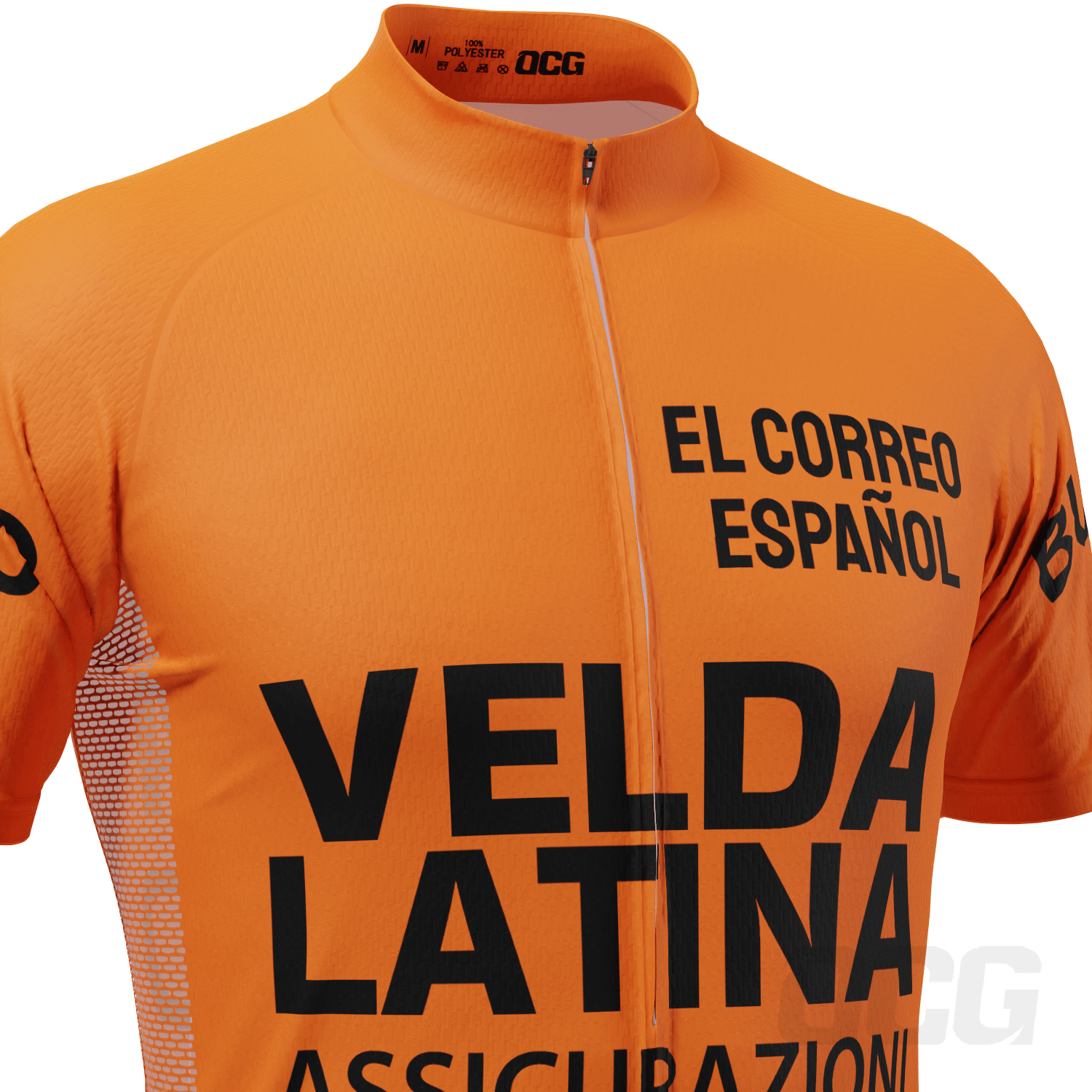 Men's Retro 1977 Flandria Maertens Vuelta a Espa��a Short Sleeve Cycling Jersey