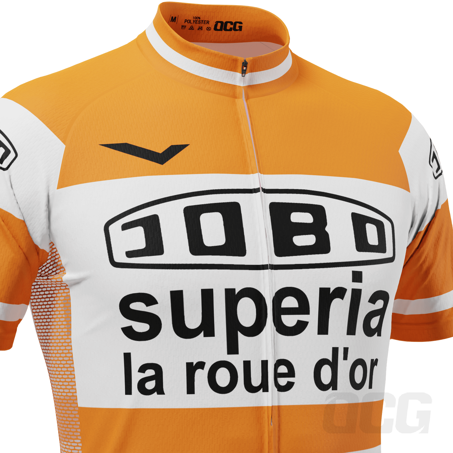 Men's Retro 1978 Jobo Superia  Short Sleeve Cycling Jersey