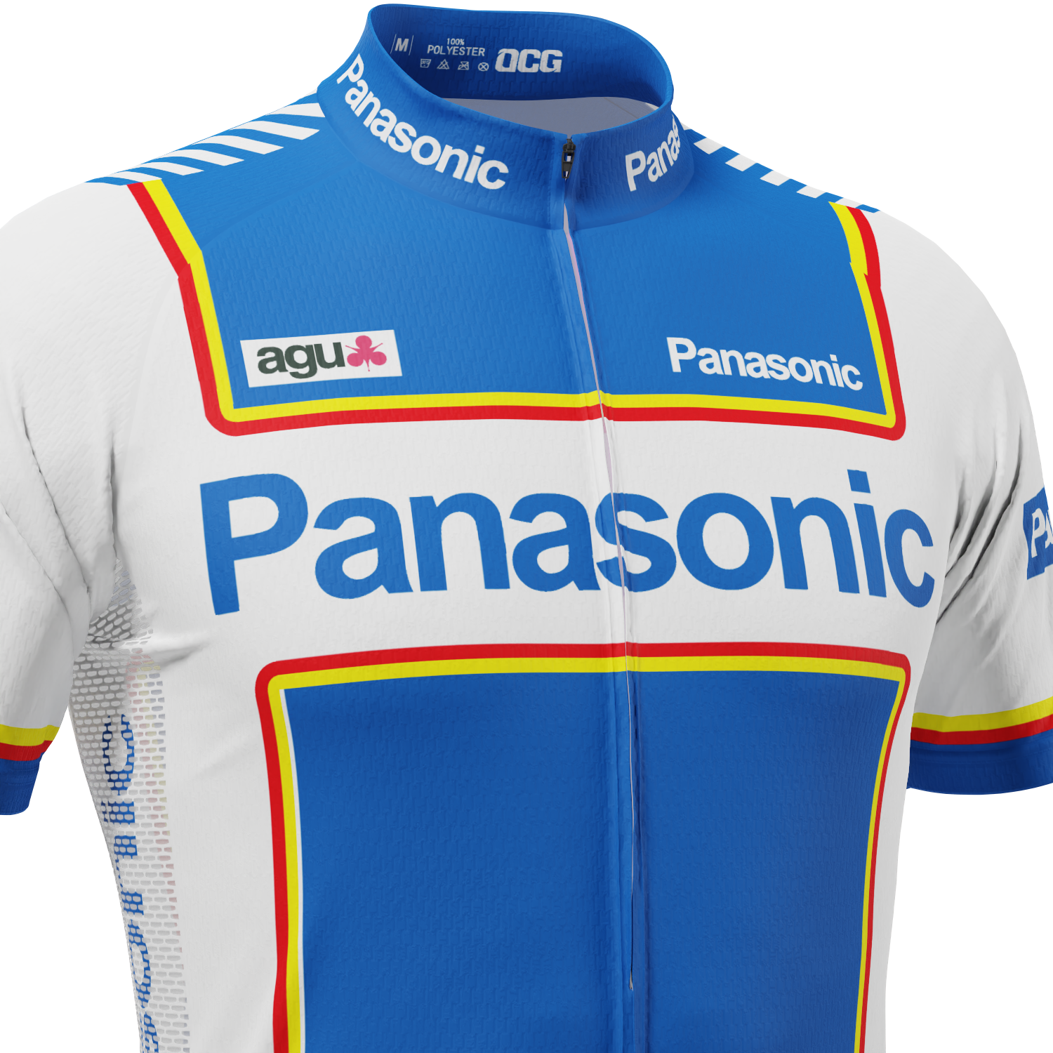 Men's Retro Electronic Short Sleeve Cycling Jersey
