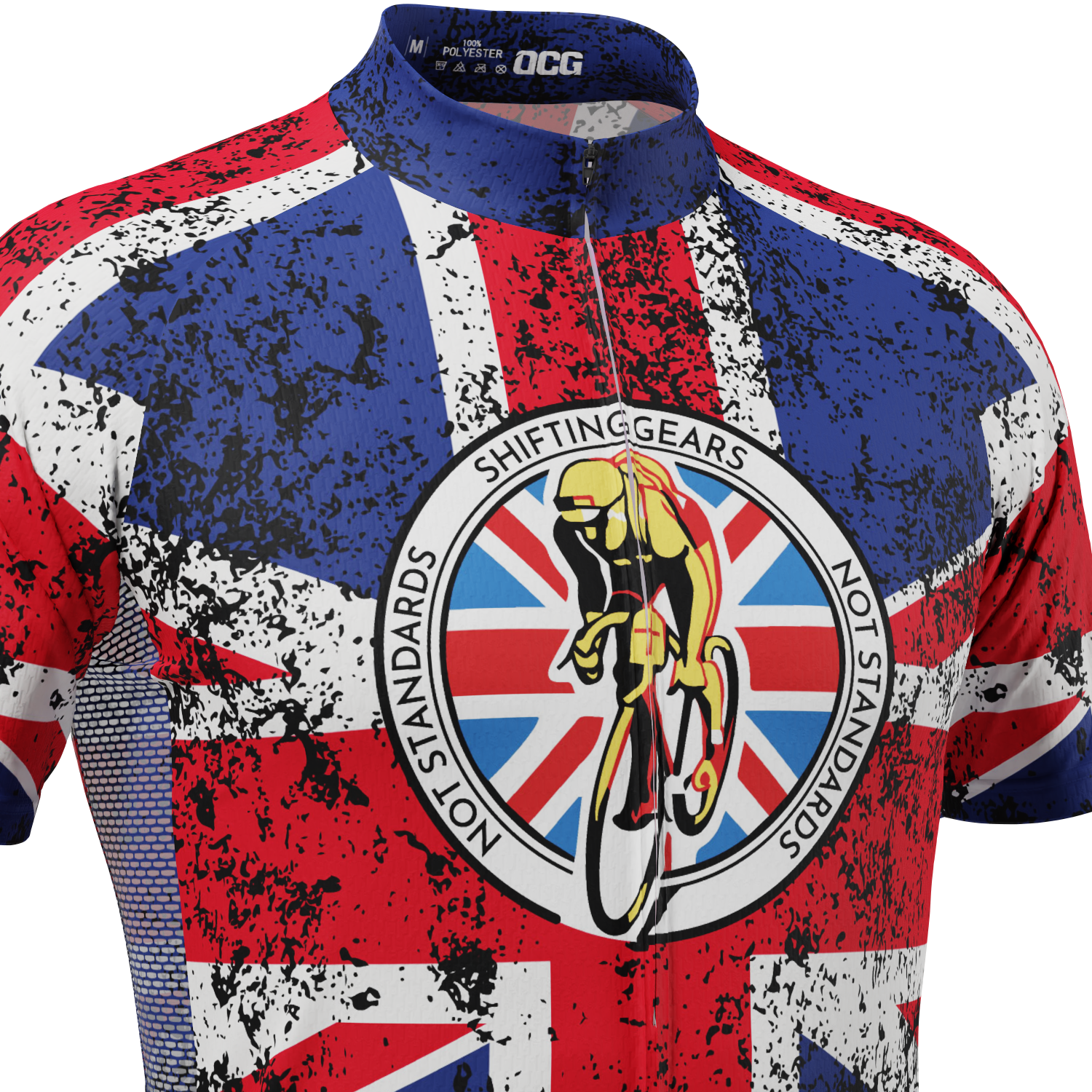 Men's  Shifting Gears Not Standards Short Sleeve Cycling Jersey