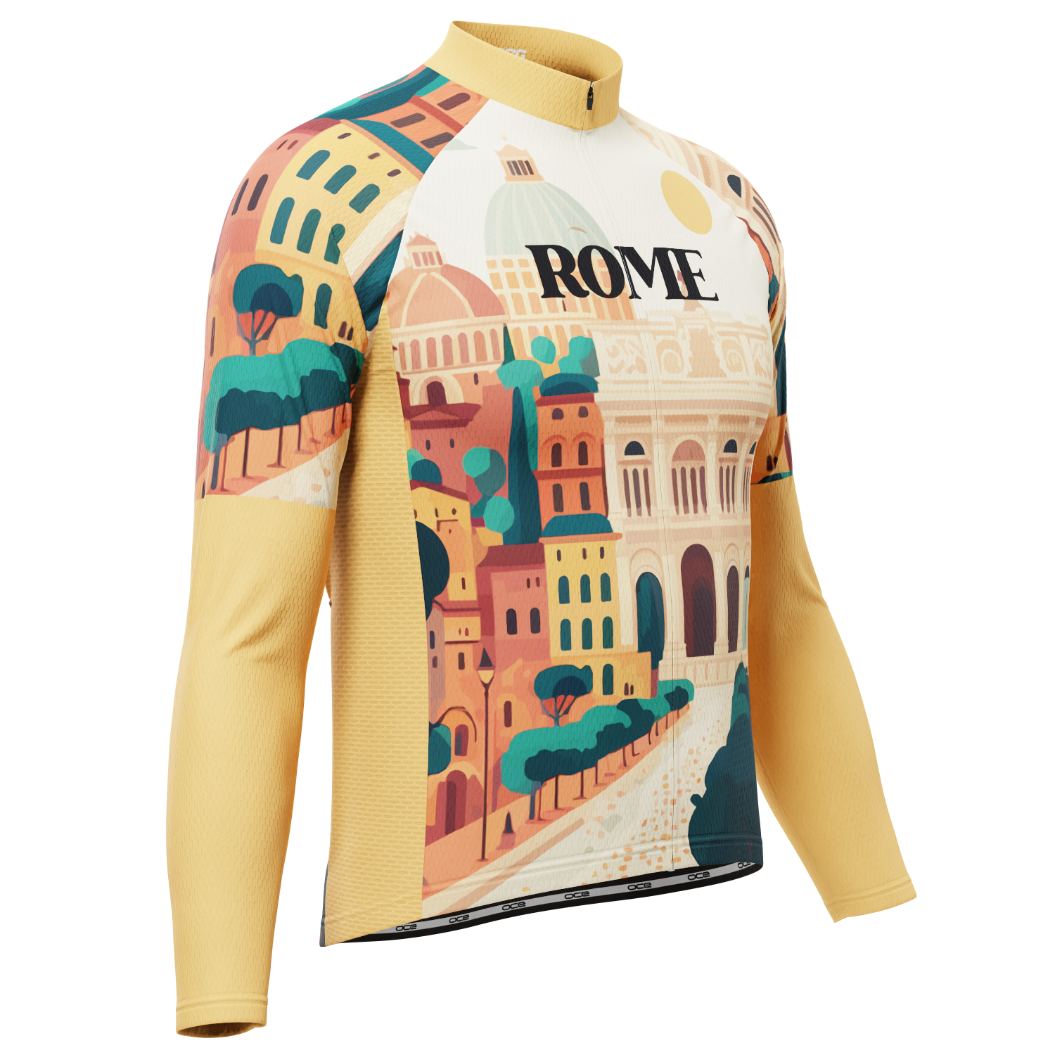 Men's Around The World - Rome Long Sleeve Cycling Jersey